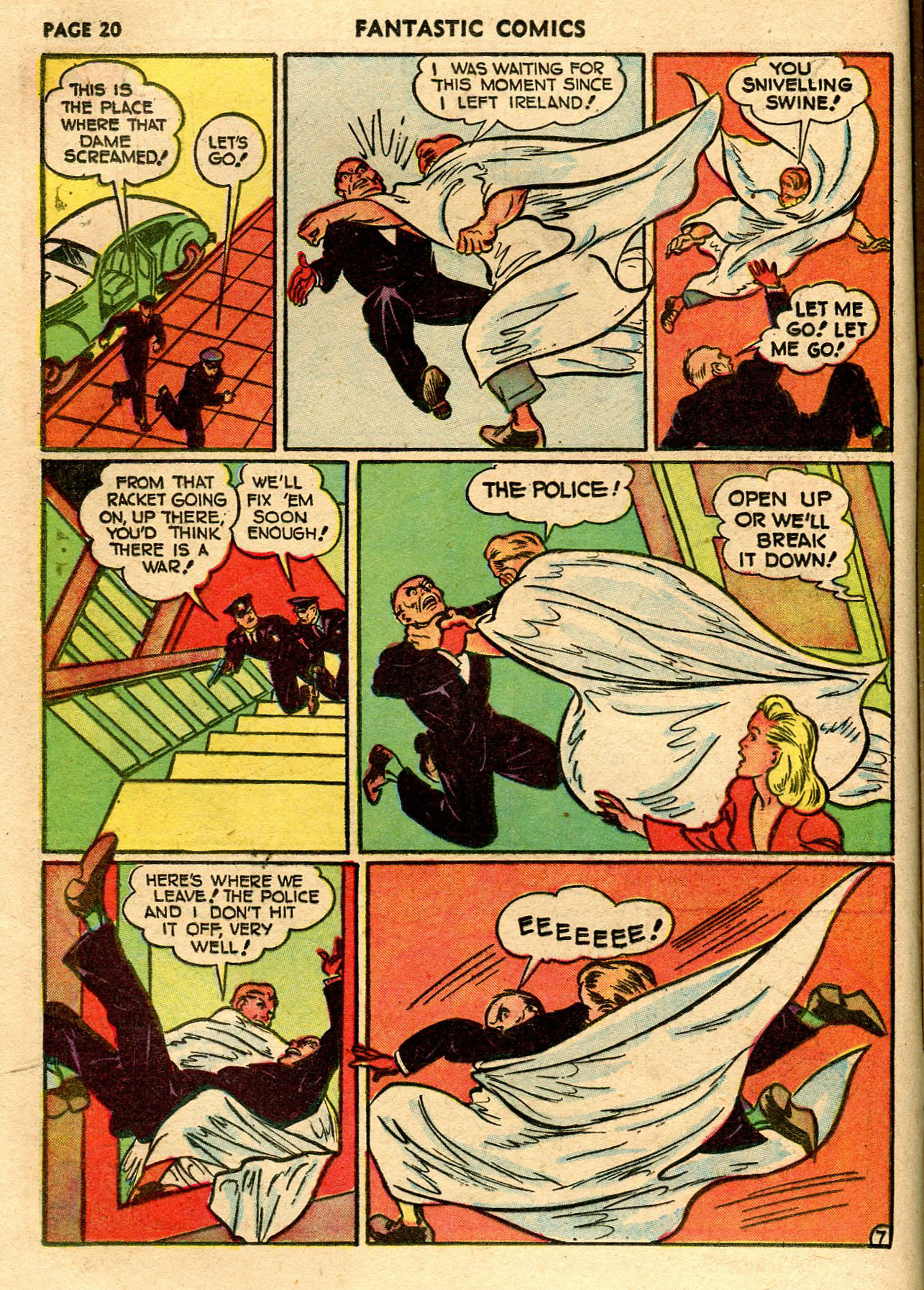 Read online Fantastic Comics comic -  Issue #21 - 22