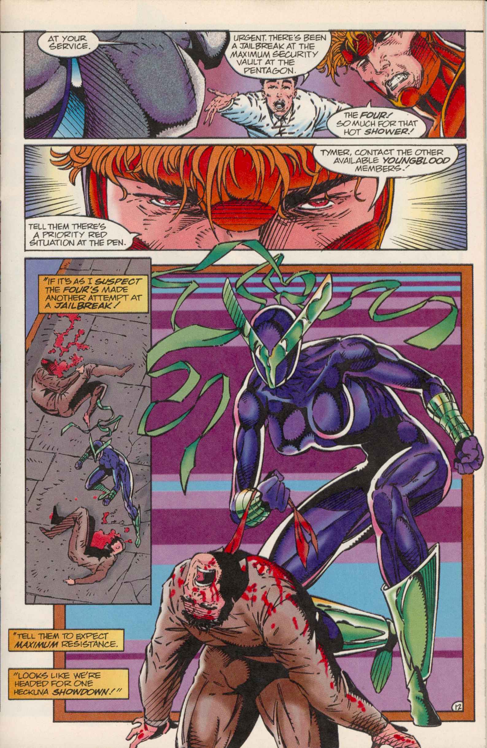 Read online Youngblood (1992) comic -  Issue #3 - 13