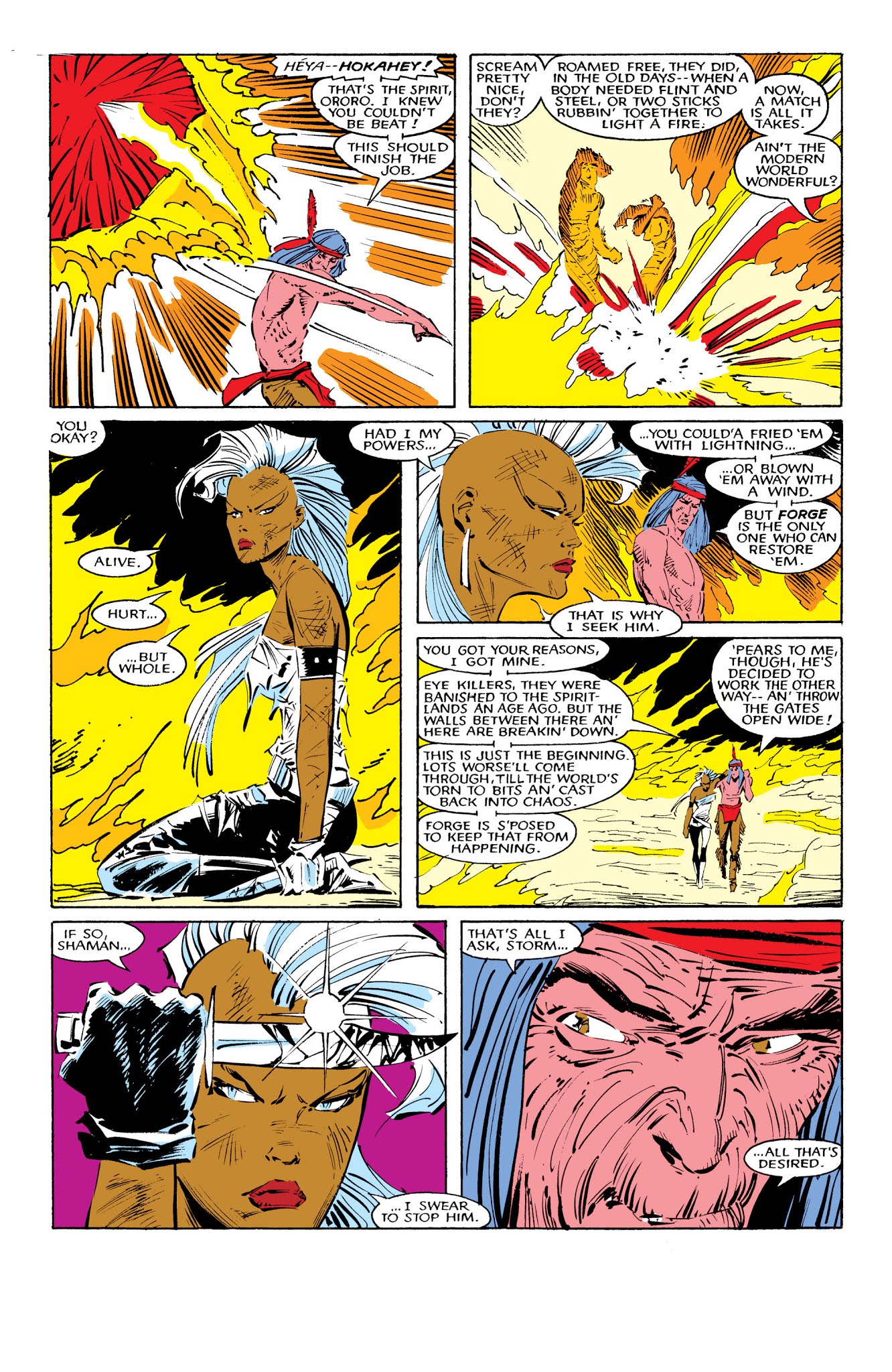 Read online X-Men: Fall of the Mutants comic -  Issue # TPB 1 (Part 1) - 62
