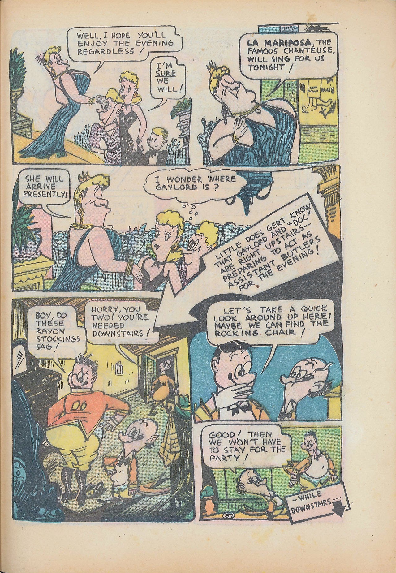 Read online Milt Gross Funnies comic -  Issue #1 - 39