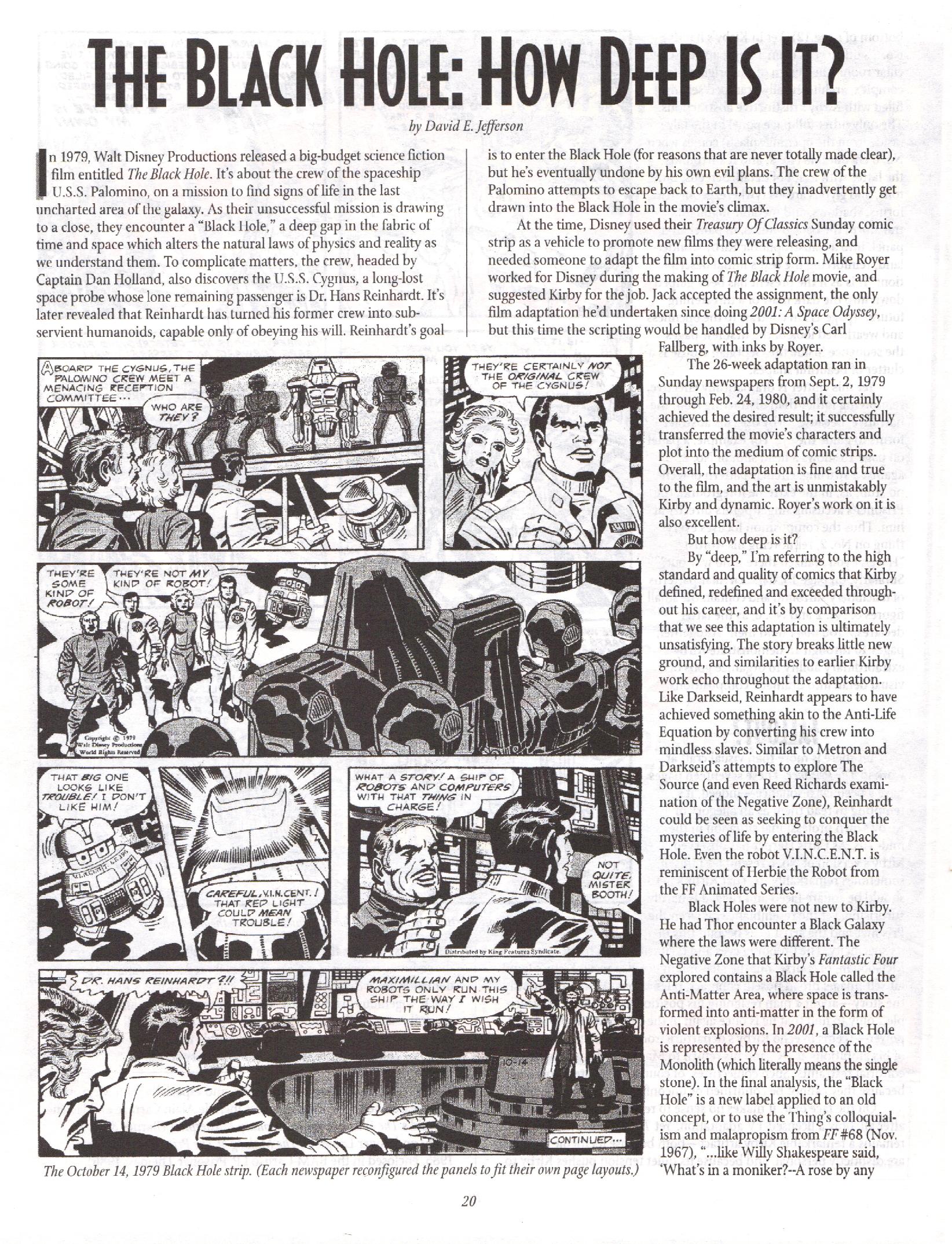 Read online The Jack Kirby Collector comic -  Issue #11 - 20