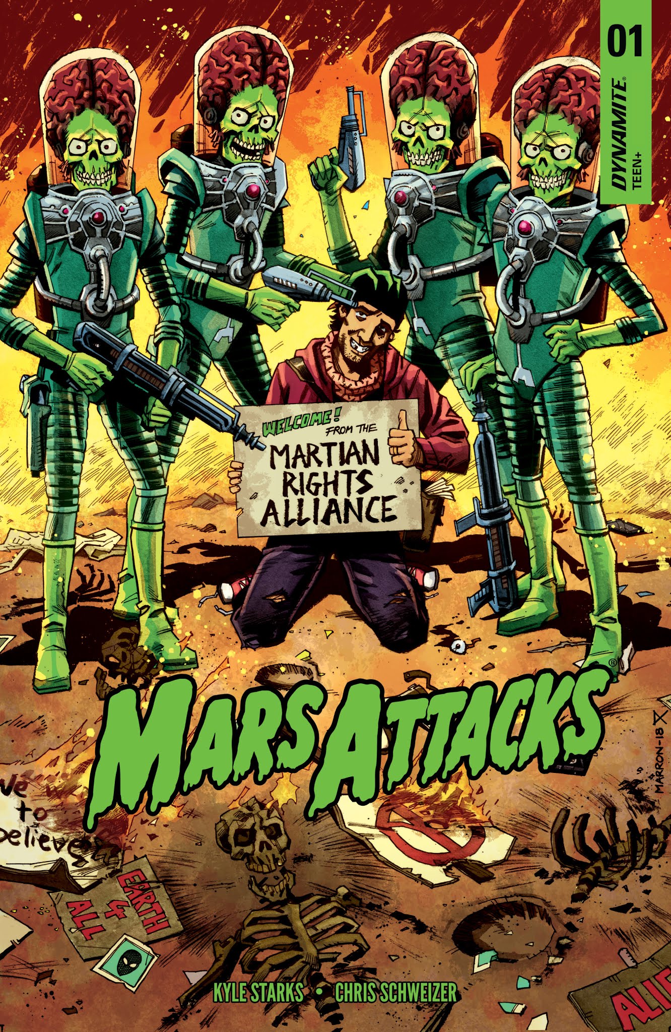 Read online Mars Attacks (2018) comic -  Issue #1 - 3
