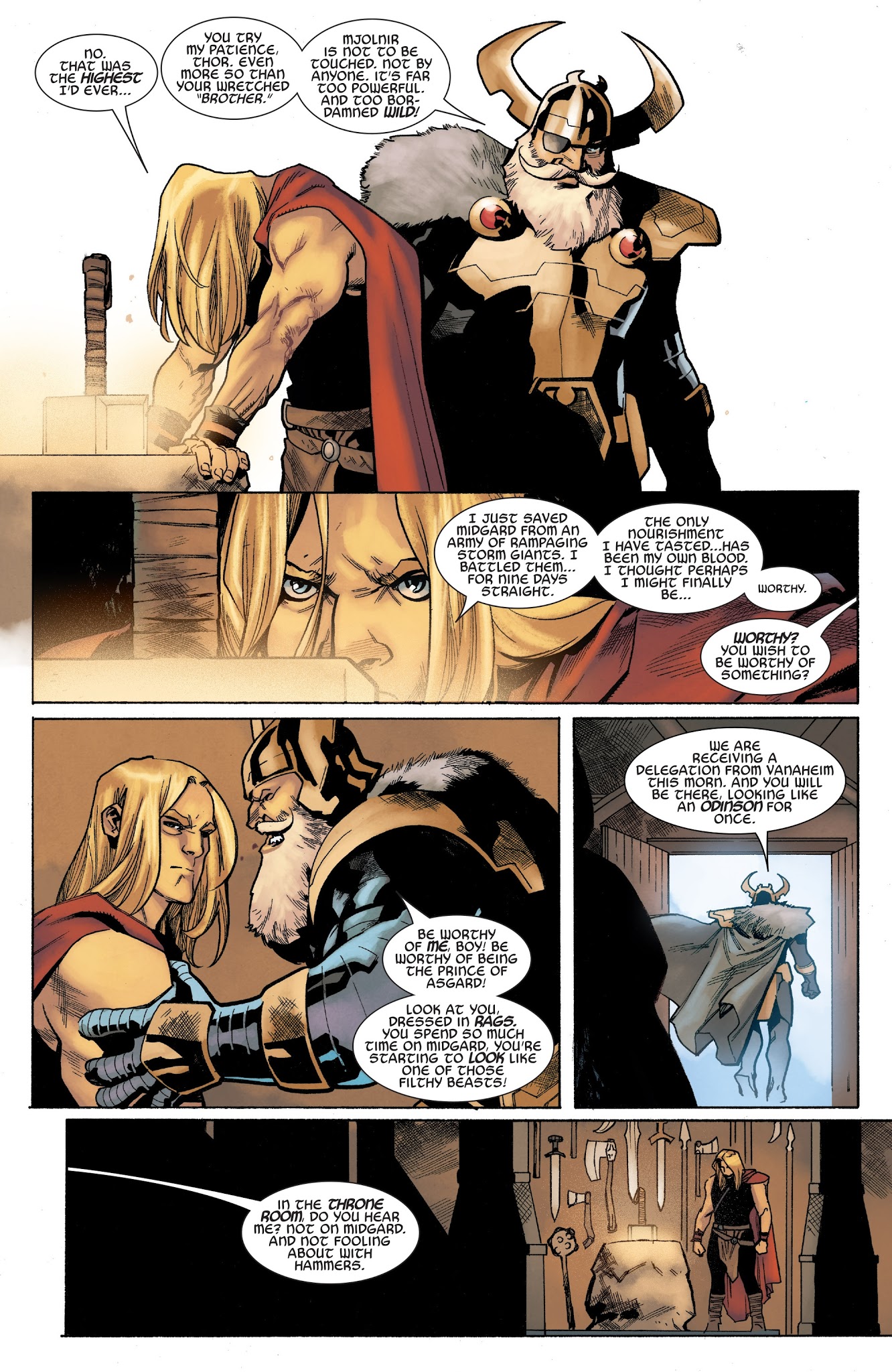 Read online Generations: The Unworthy Thor & The Mighty Thor comic -  Issue # Full - 4
