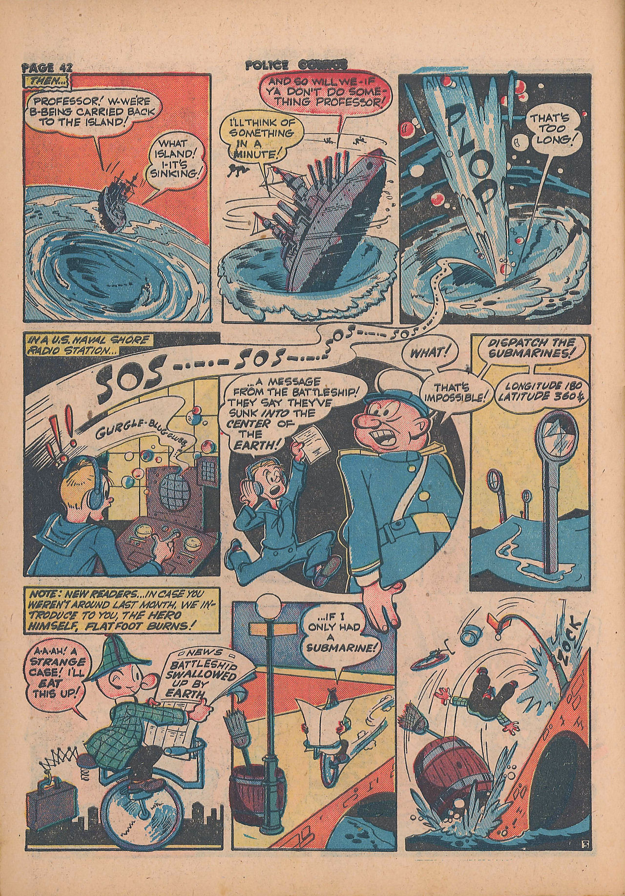 Read online Police Comics comic -  Issue #21 - 44