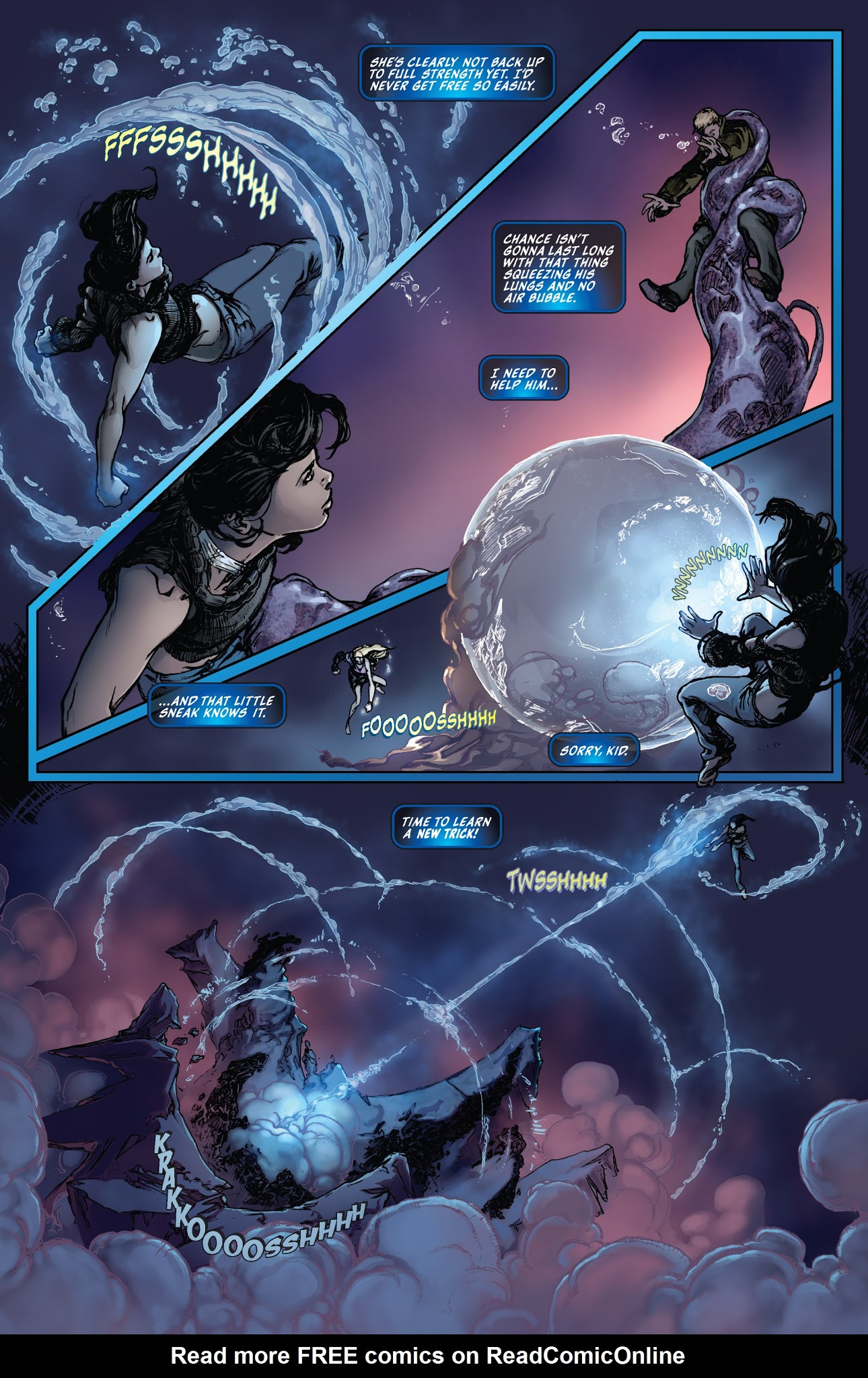 Read online Michael Turner's Fathom (2013) comic -  Issue #8 - 18
