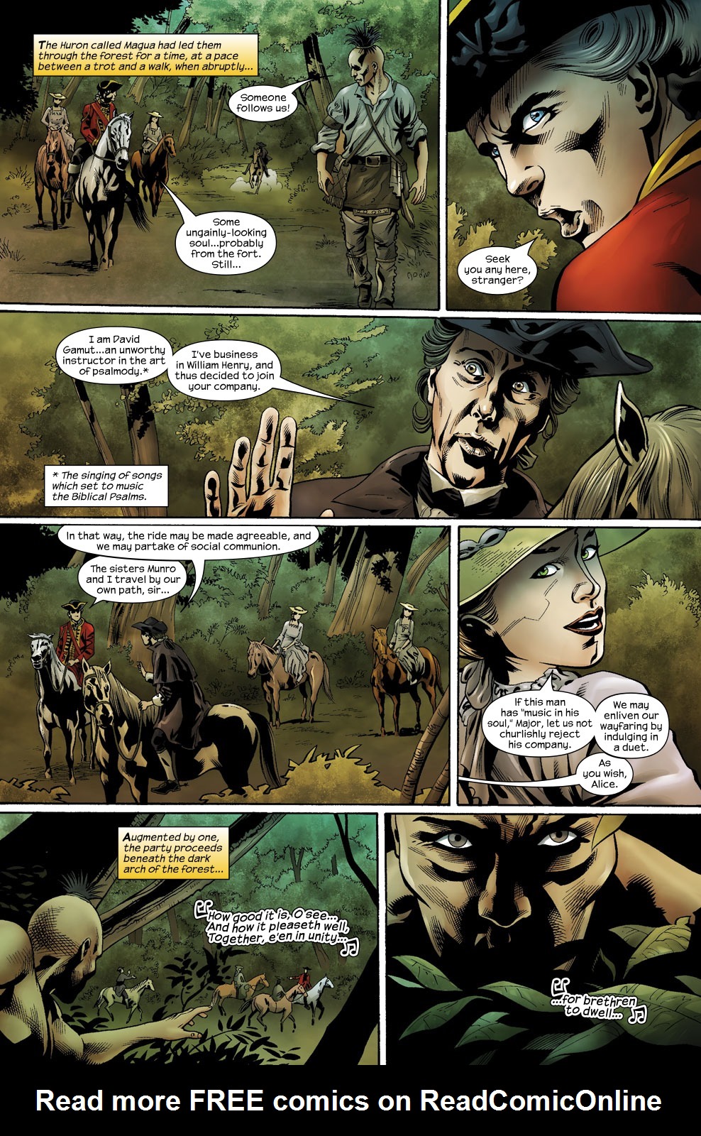 Read online The Last of the Mohicans comic -  Issue #1 - 4