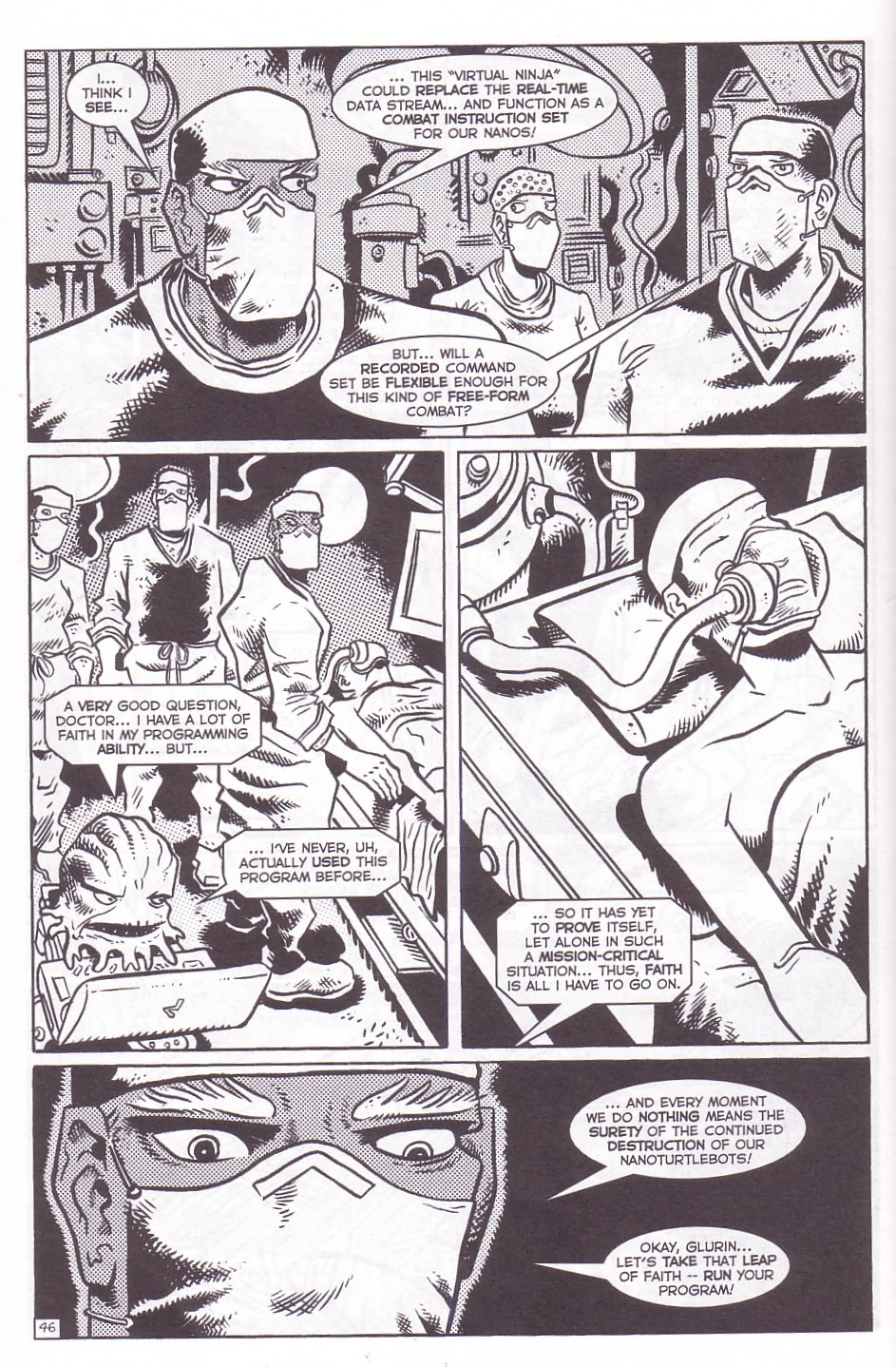 Read online TMNT: Teenage Mutant Ninja Turtles comic -  Issue #10 - 47