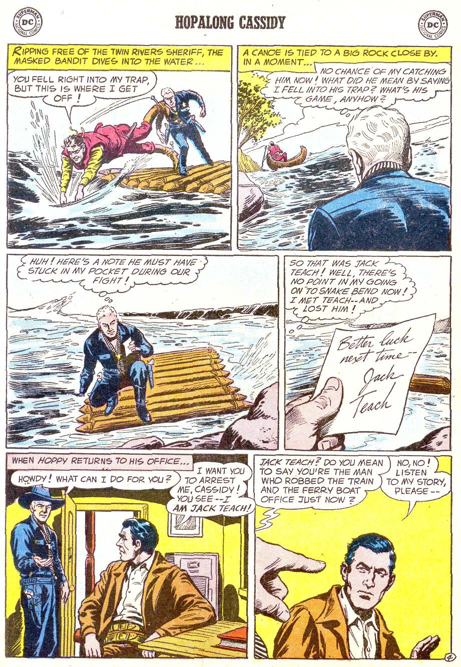 Read online Hopalong Cassidy comic -  Issue #121 - 28