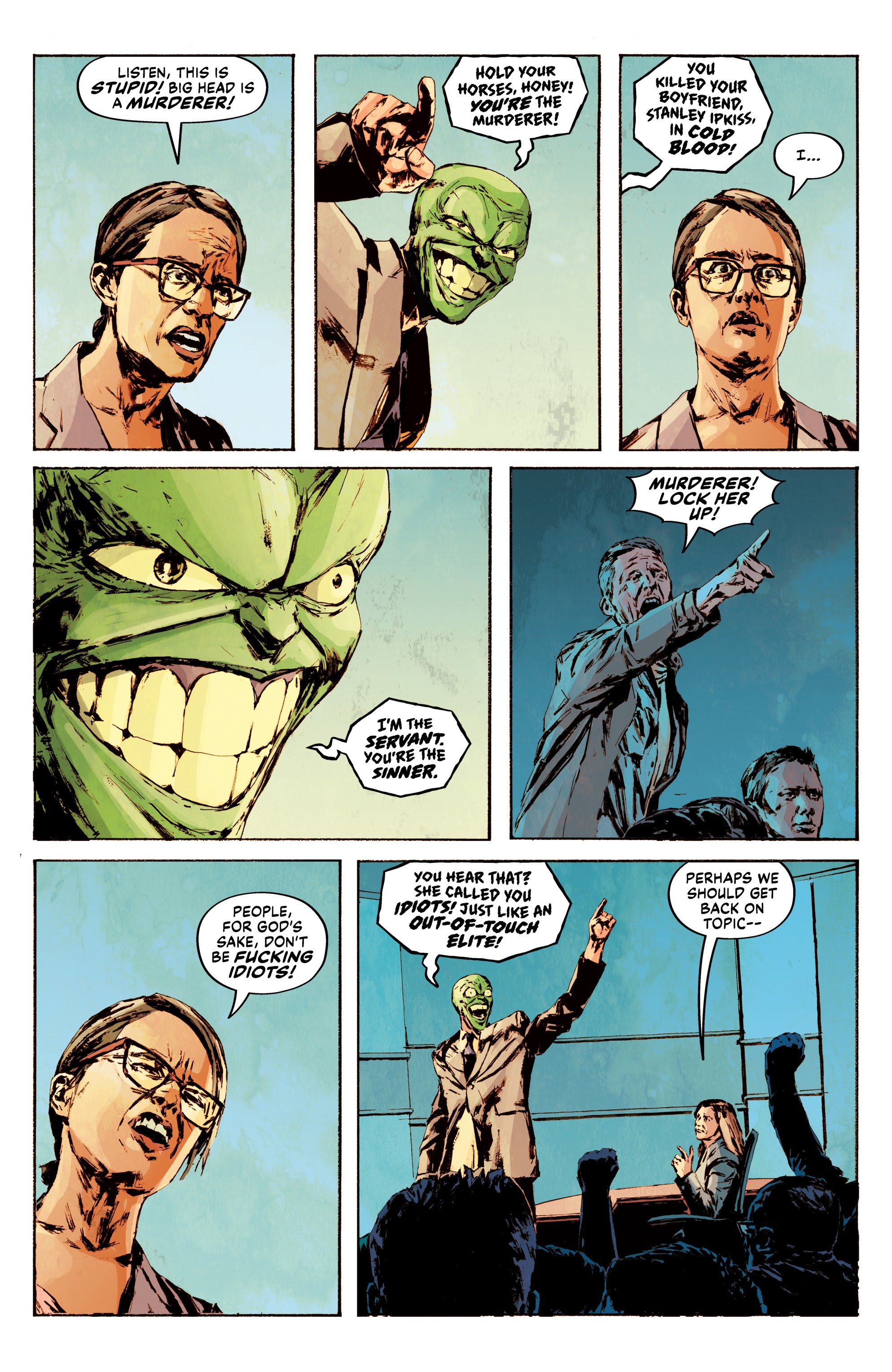 Read online The Mask: I Pledge Allegiance to the Mask comic -  Issue # _TPB - 67