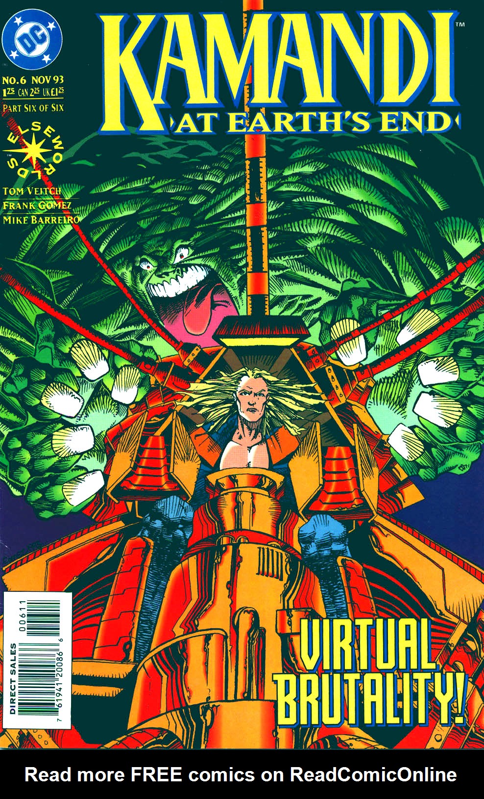 Read online Kamandi: At Earth's End comic -  Issue #6 - 1