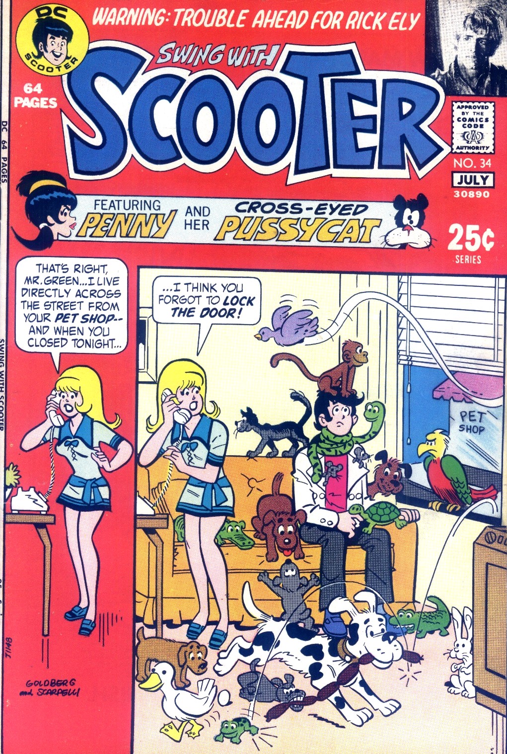 Read online Swing With Scooter comic -  Issue #34 - 1