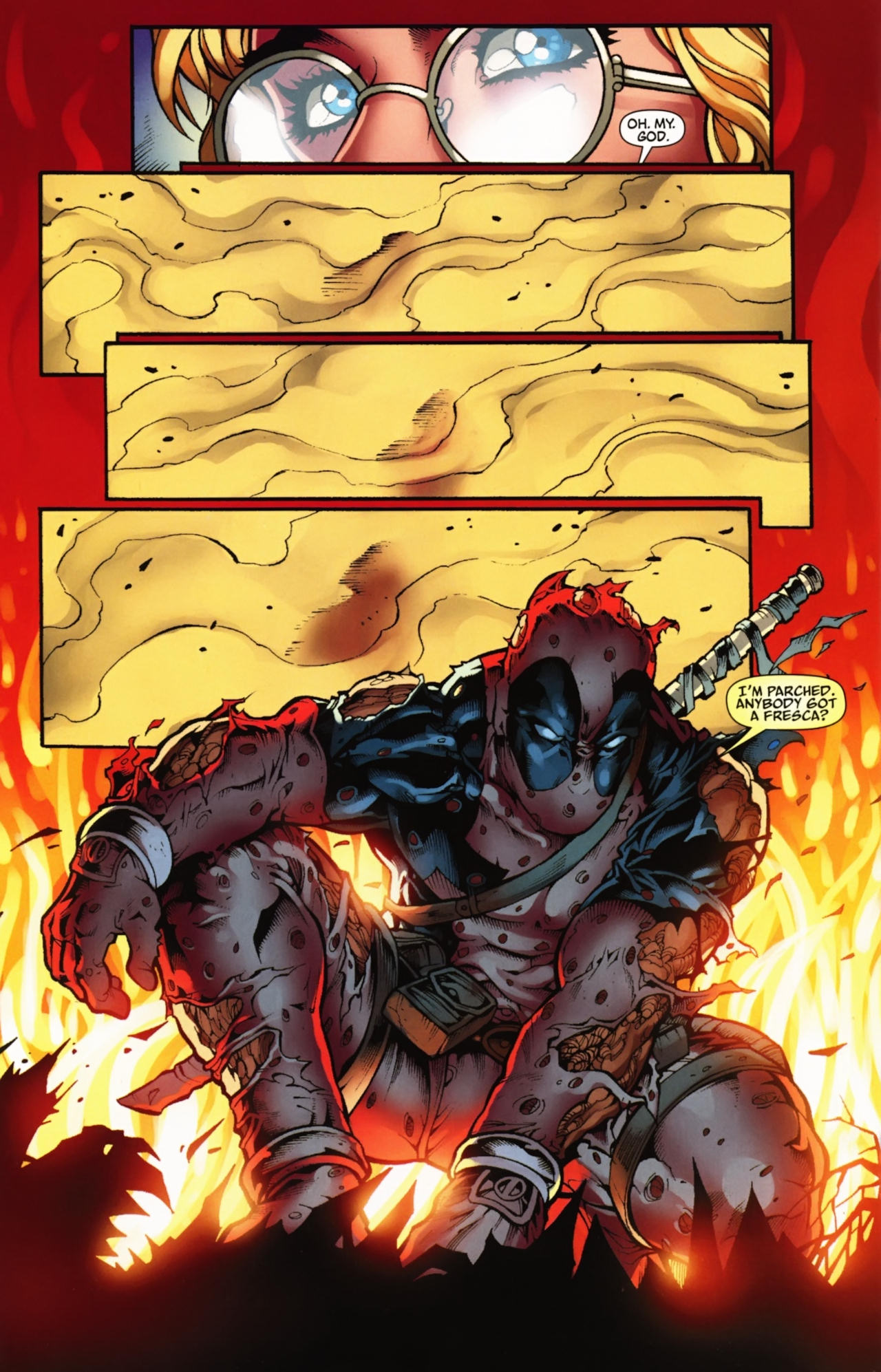 Read online Deadpool: Merc With a Mouth comic -  Issue #4 - 17