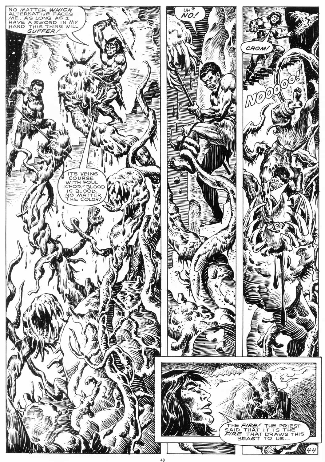 The Savage Sword Of Conan issue 152 - Page 49