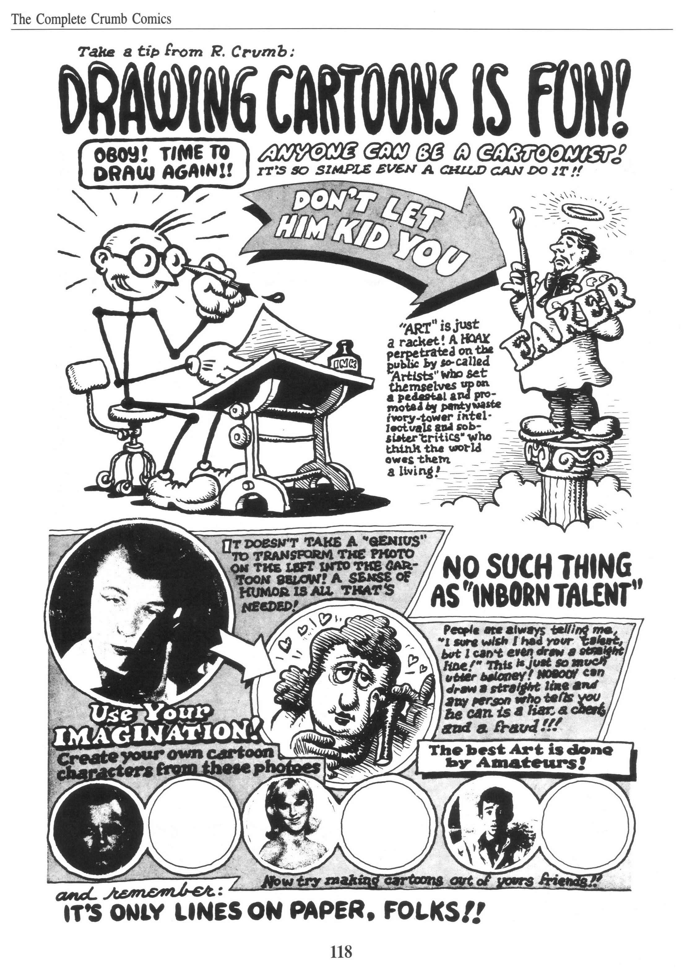 Read online The Complete Crumb Comics comic -  Issue # TPB 6 - 128