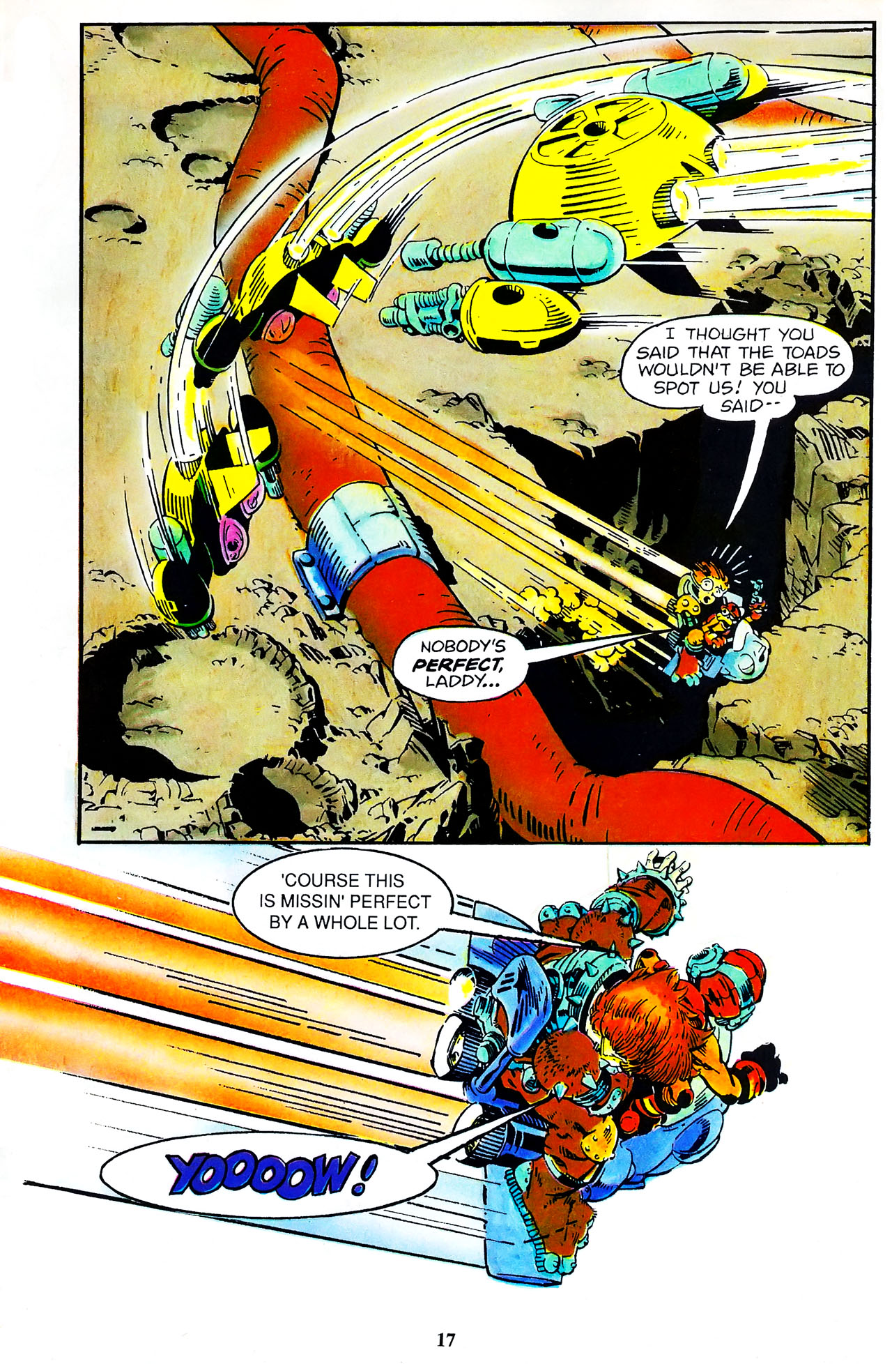 Read online Bucky O'Hare (1991) comic -  Issue #4 - 17