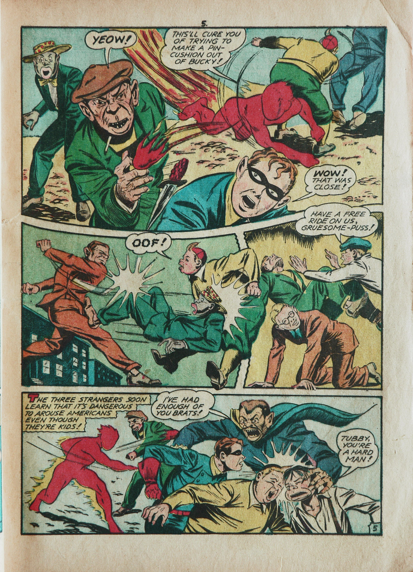 Read online Young Allies Comics comic -  Issue #3 - 7