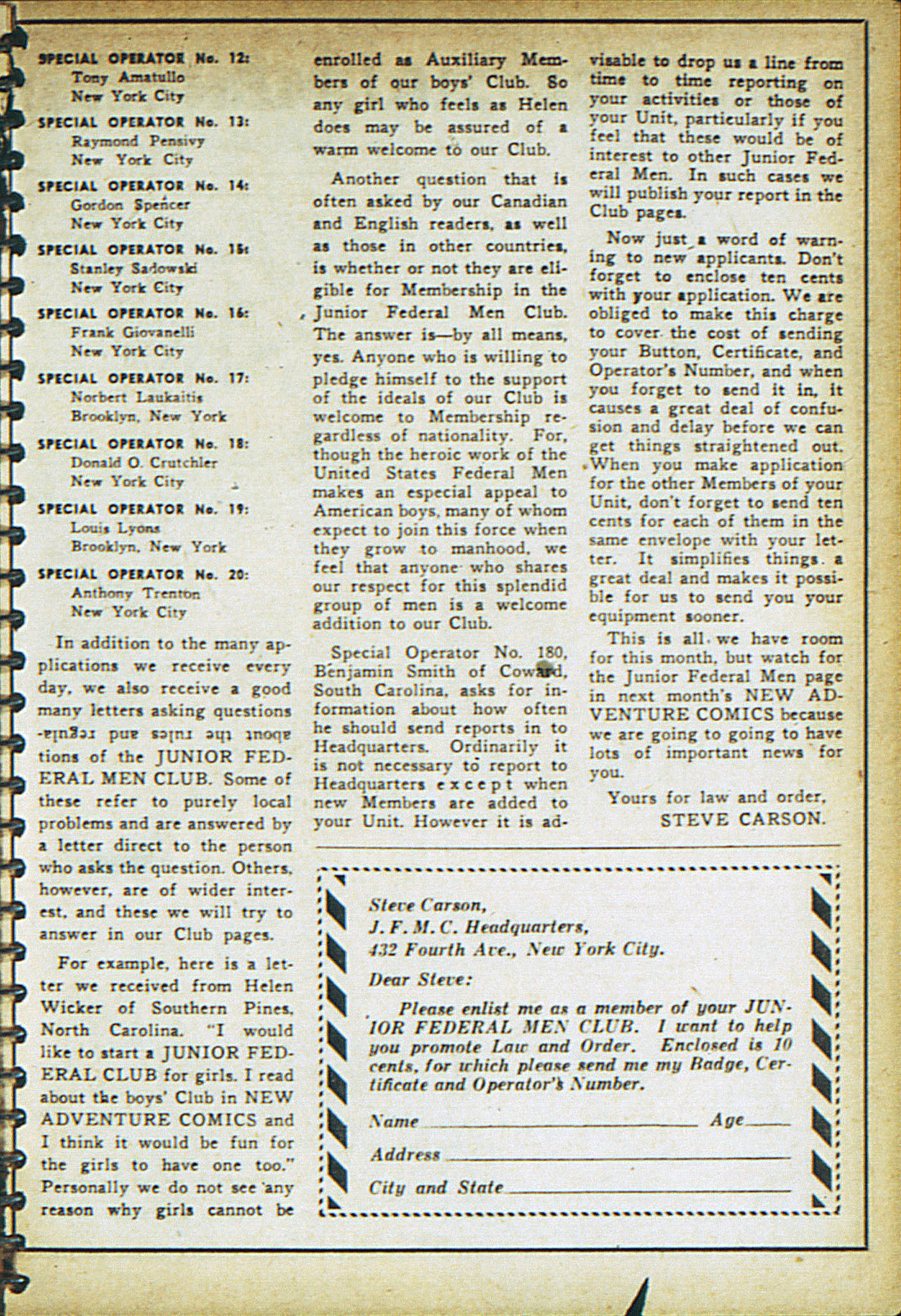 Read online Adventure Comics (1938) comic -  Issue #18 - 22