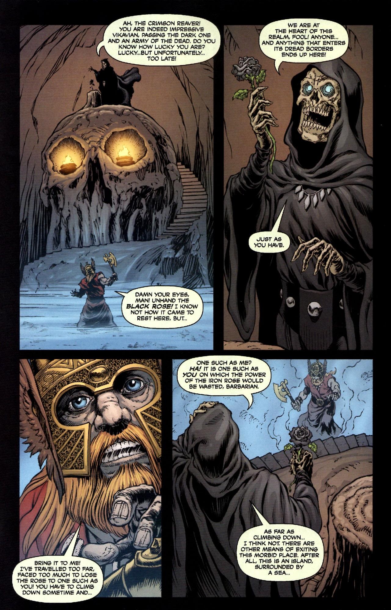 Read online Frank Frazetta's Dark Kingdom comic -  Issue #4 - 22