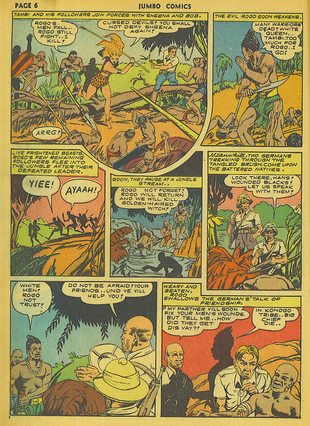 Read online Jumbo Comics comic -  Issue #49 - 8