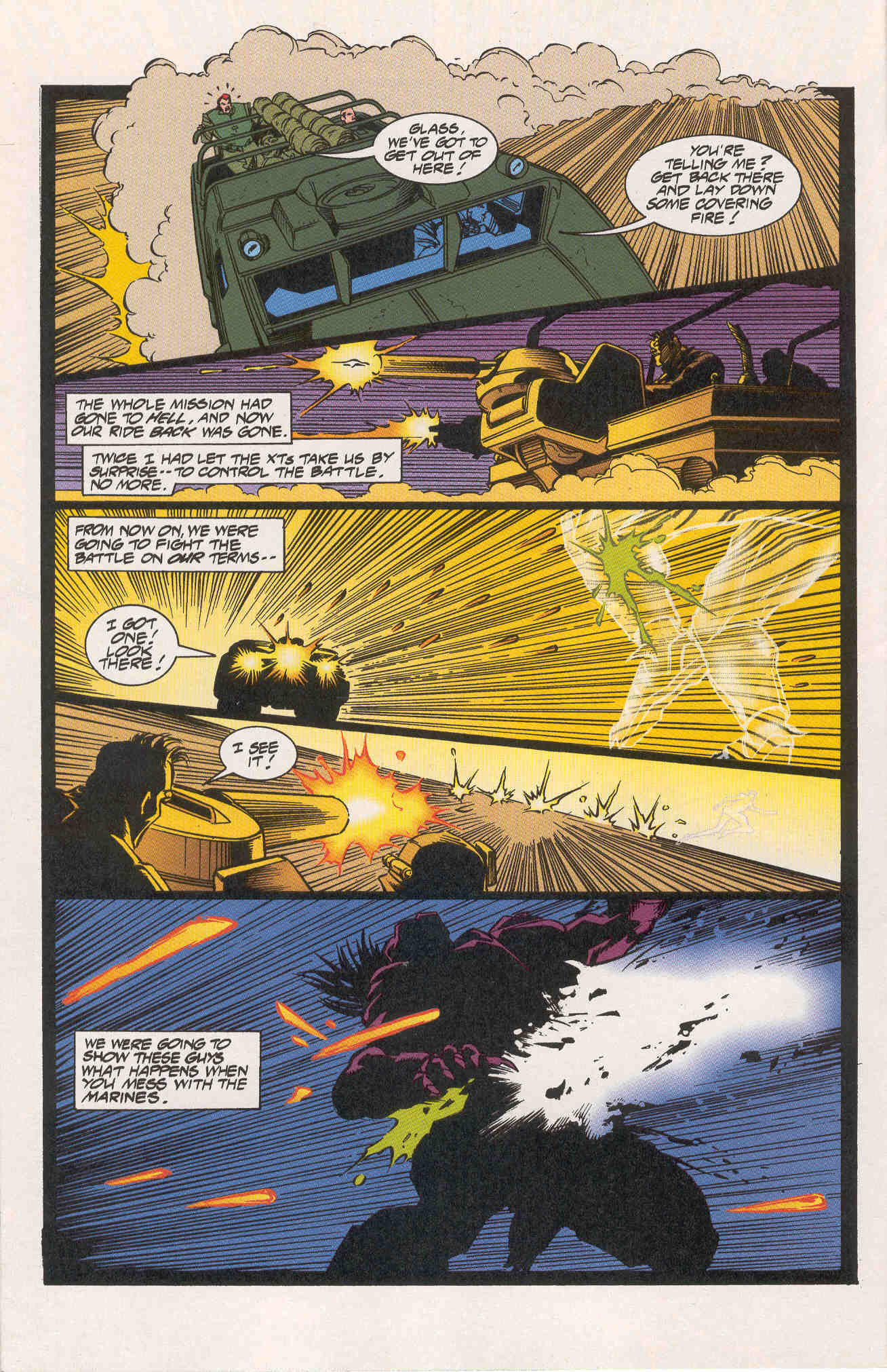Read online Aliens vs. Predator: Duel comic -  Issue #2 - 16