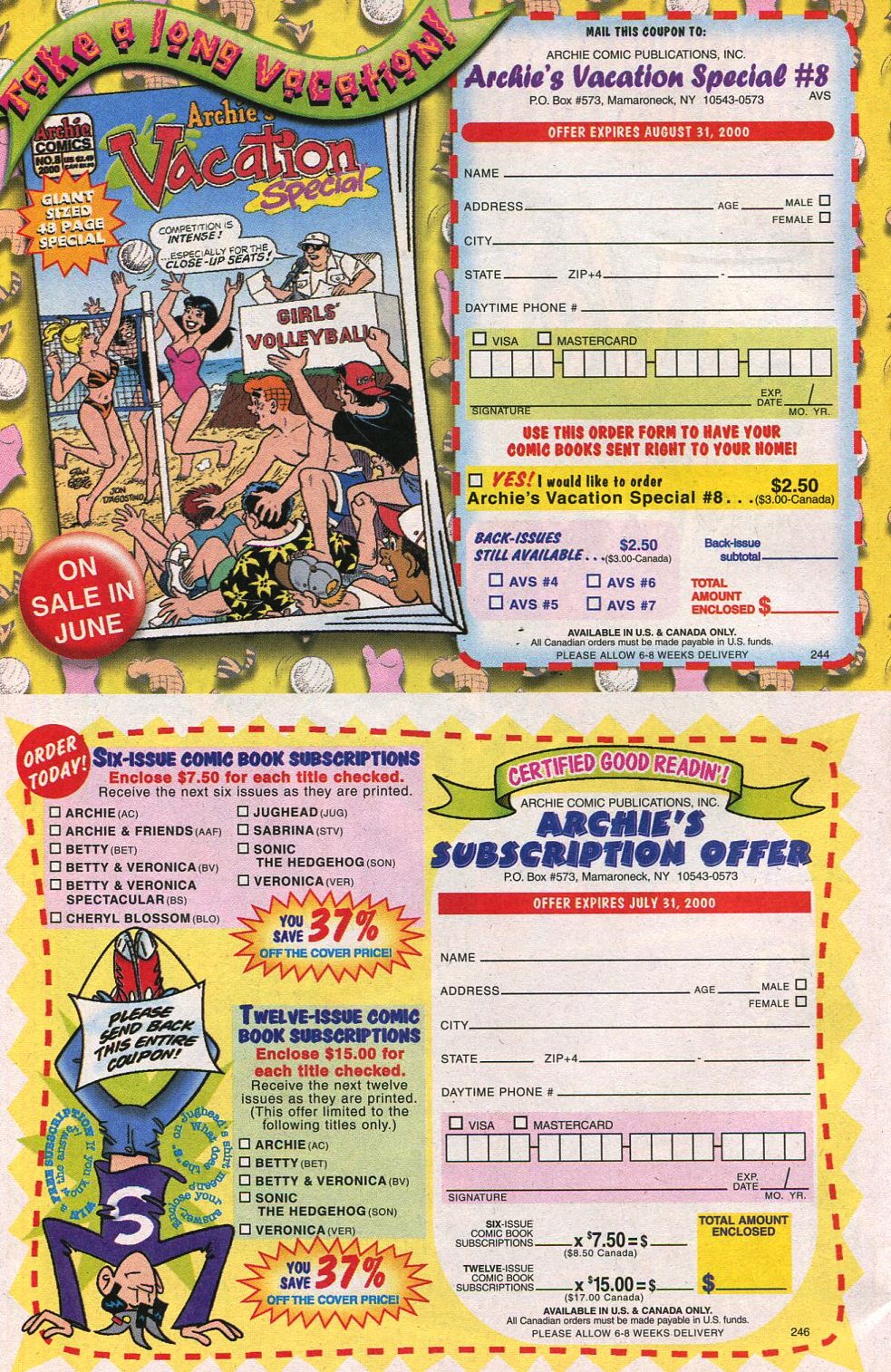Read online Archie's Spring Break comic -  Issue #5 - 50