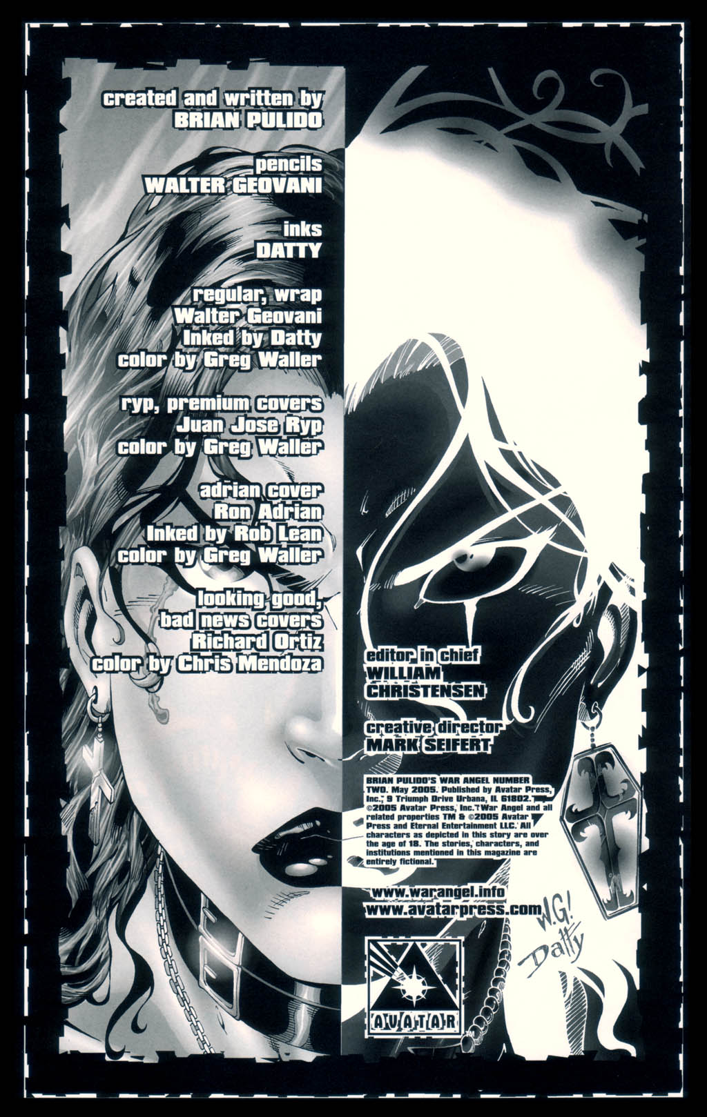 Read online Brian Pulido's War Angel comic -  Issue #2 - 6
