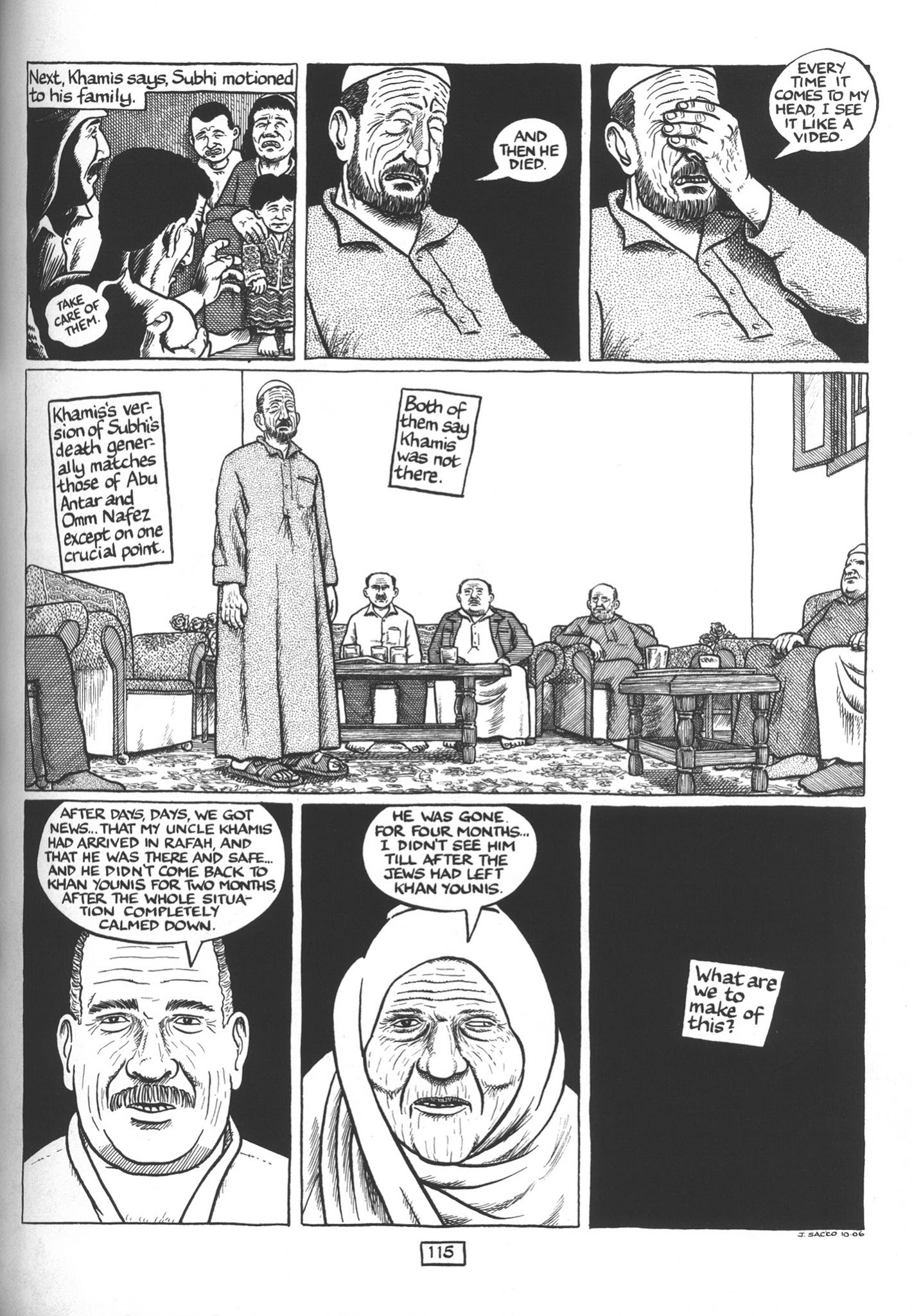 Read online Footnotes in Gaza comic -  Issue # TPB - 135