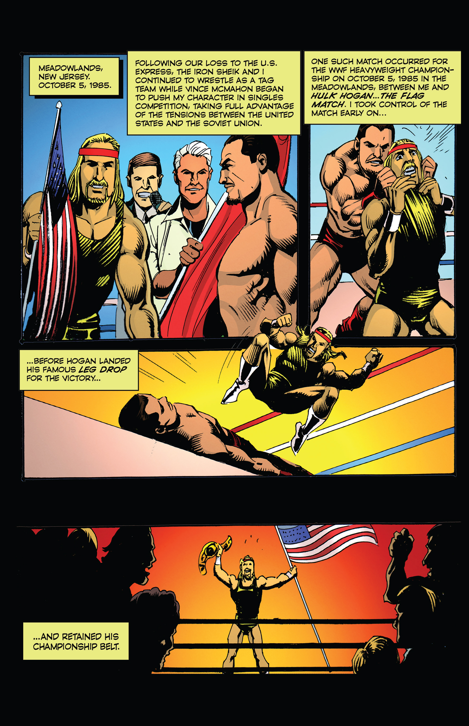 Read online Turnbuckle Titans: Nikolai Volkoff comic -  Issue #3 - 21