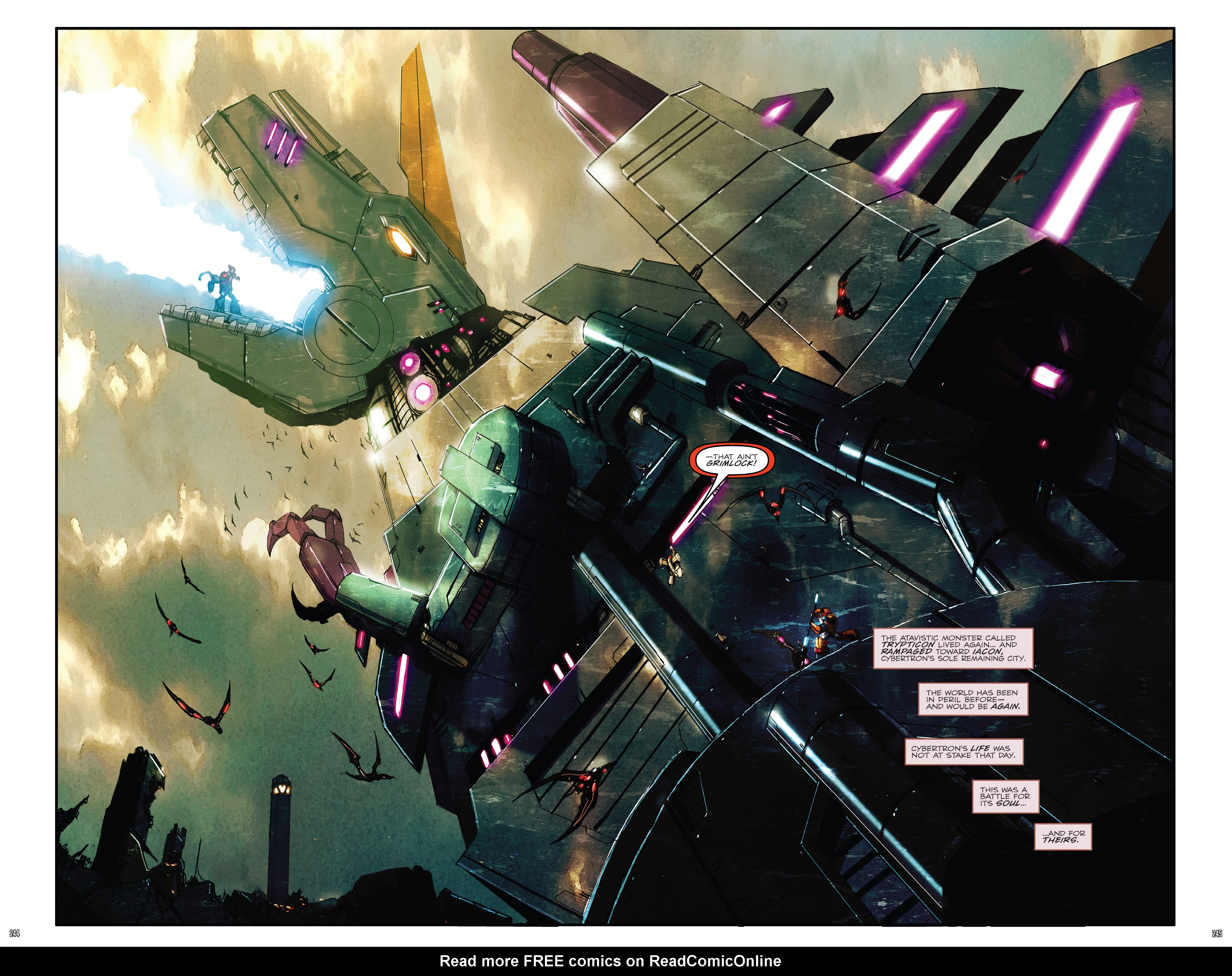 Read online Transformers: The IDW Collection Phase Three comic -  Issue # TPB 3 (Part 3) - 34