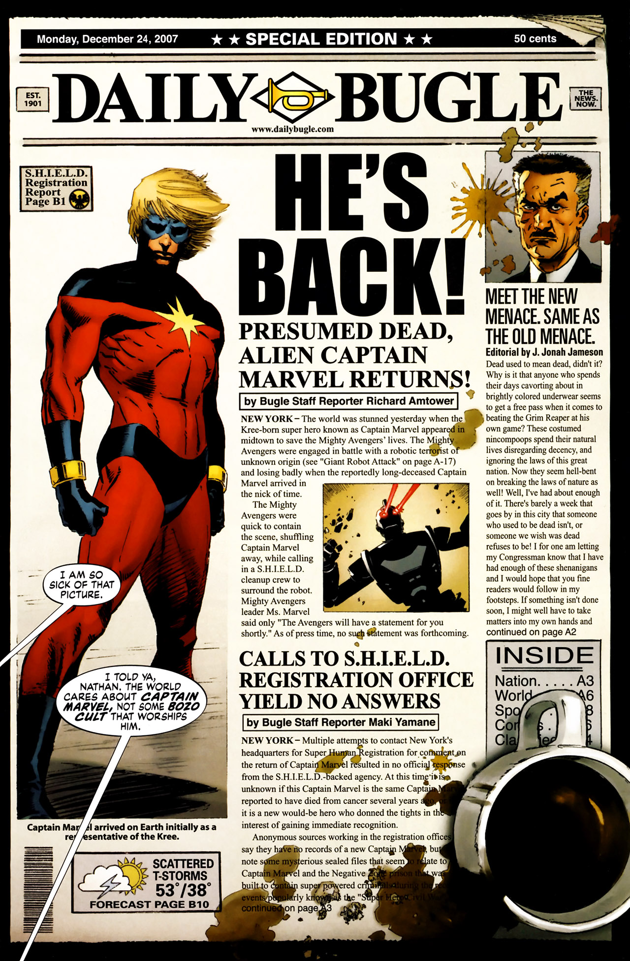 Captain Marvel (2008) Issue #2 #2 - English 4