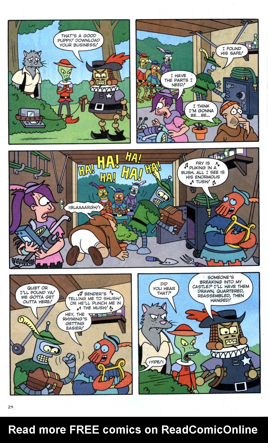 Read online Futurama Comics comic -  Issue #25 - 20