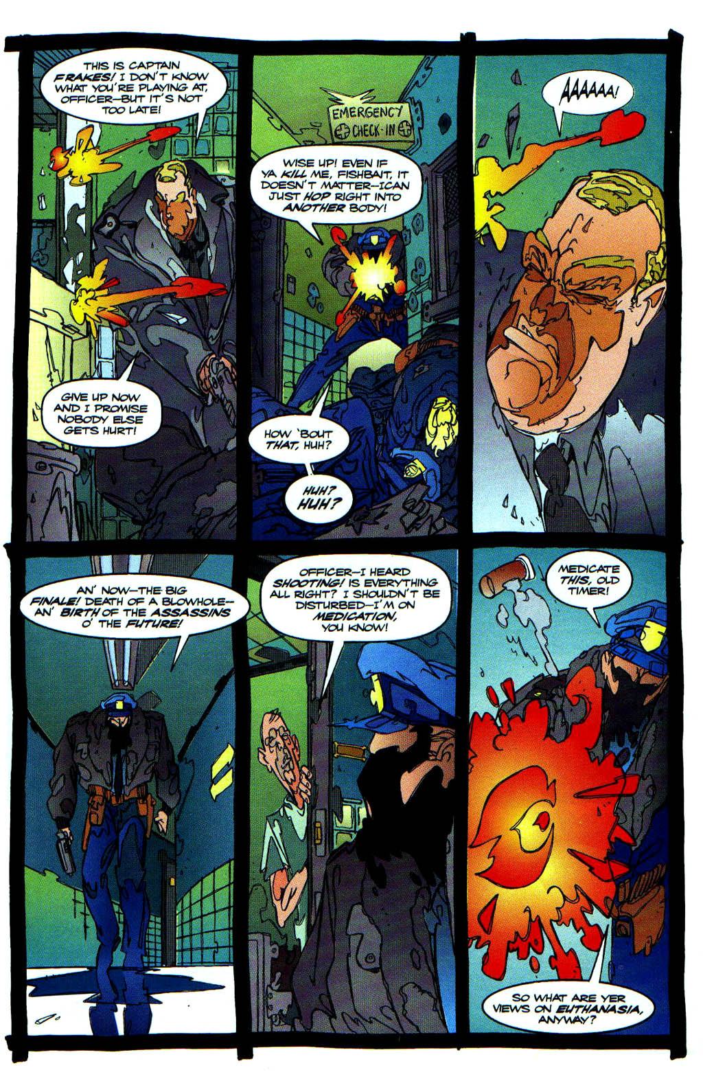 Read online Images of ShadowHawk comic -  Issue #3 - 10