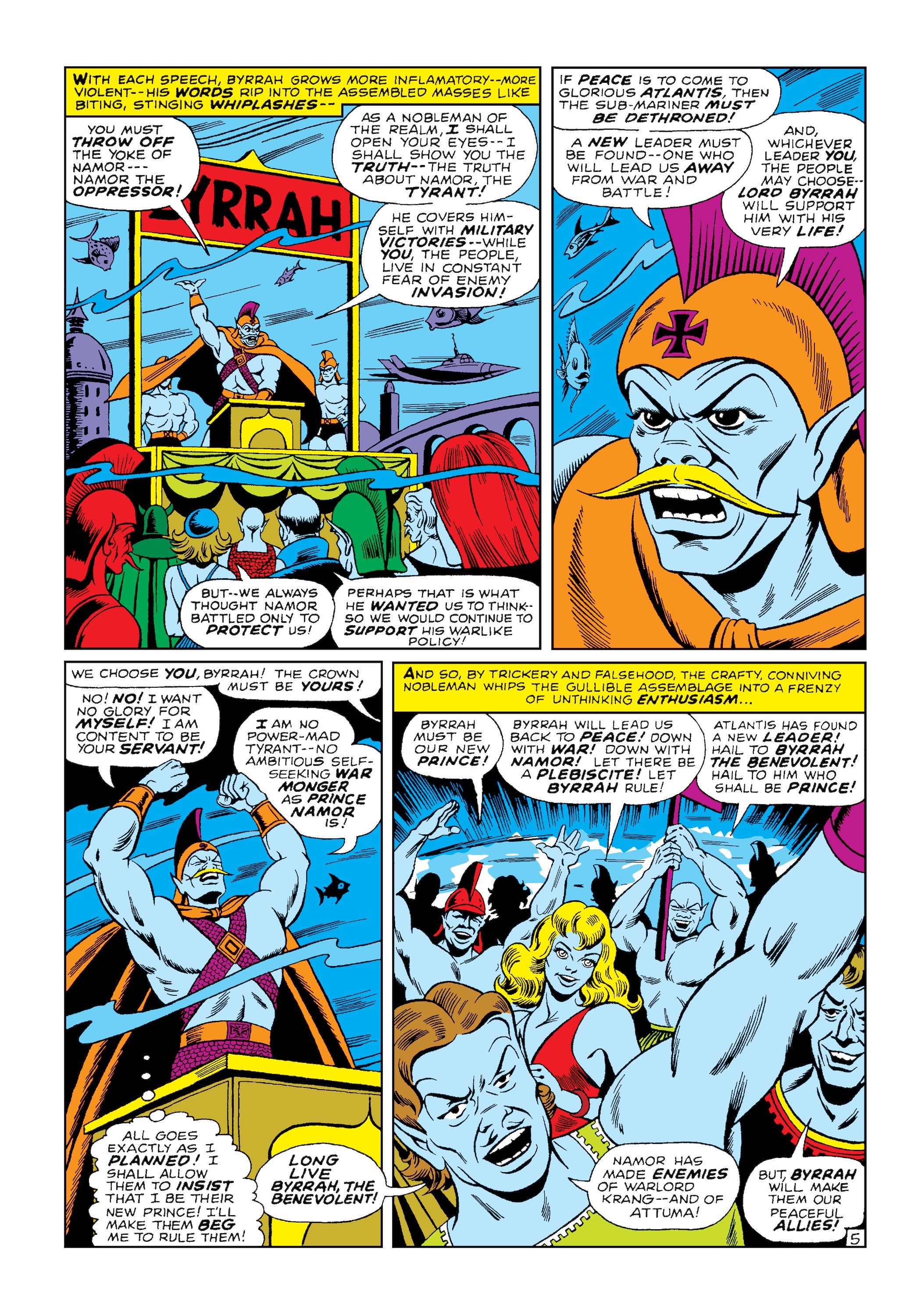 Read online Marvel Masterworks: The Sub-Mariner comic -  Issue # TPB 2 (Part 1) - 40