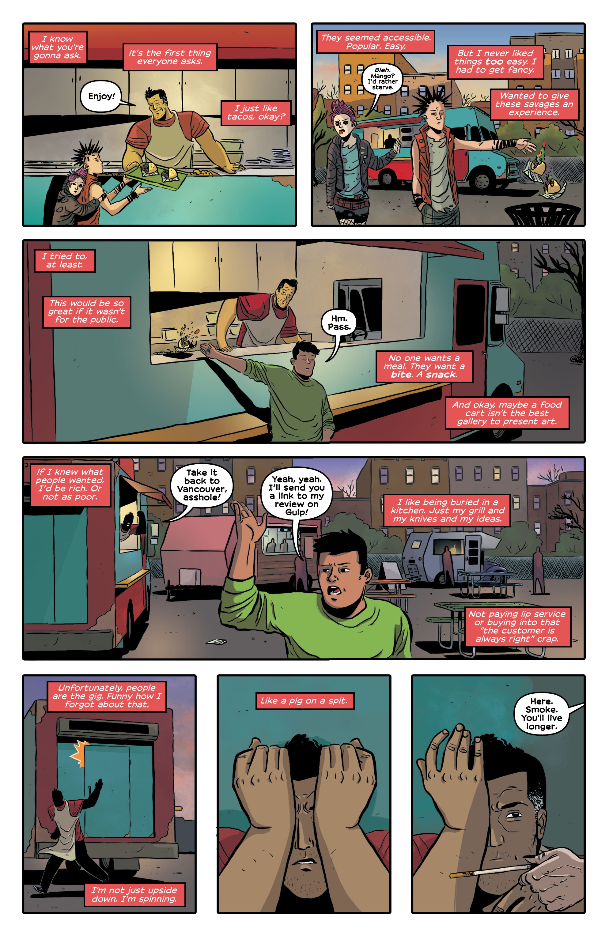 Read online Short Order Crooks comic -  Issue # TPB - 14