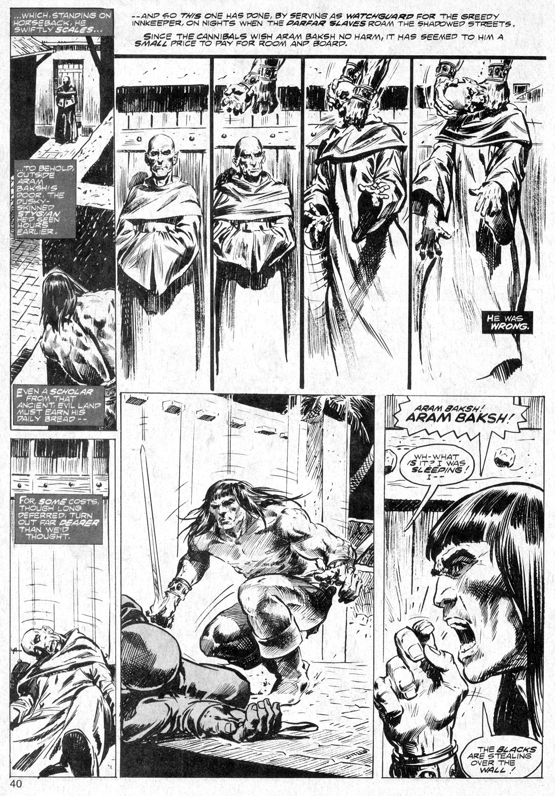 Read online The Savage Sword Of Conan comic -  Issue #14 - 40