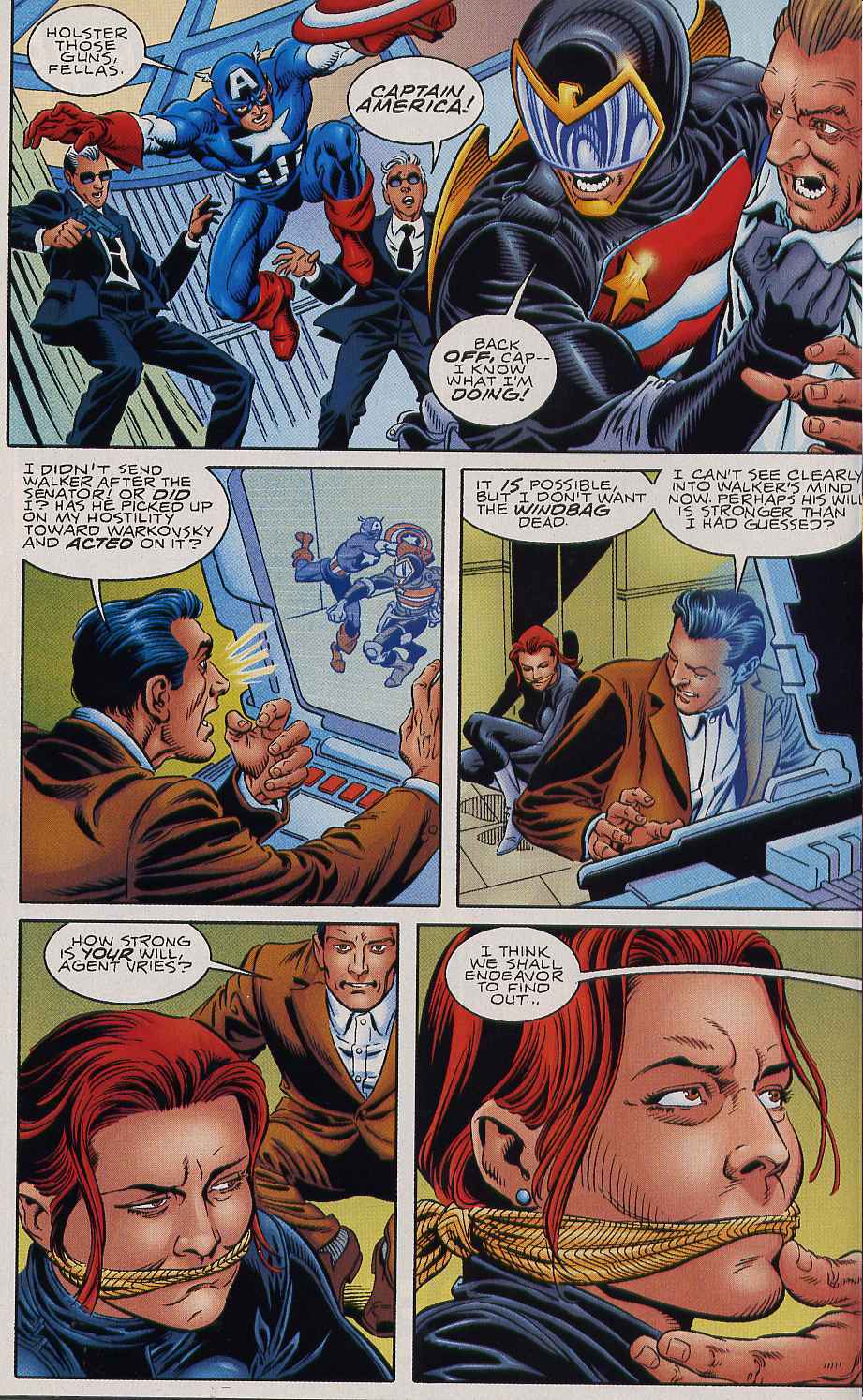 Read online USAgent comic -  Issue #3 - 9