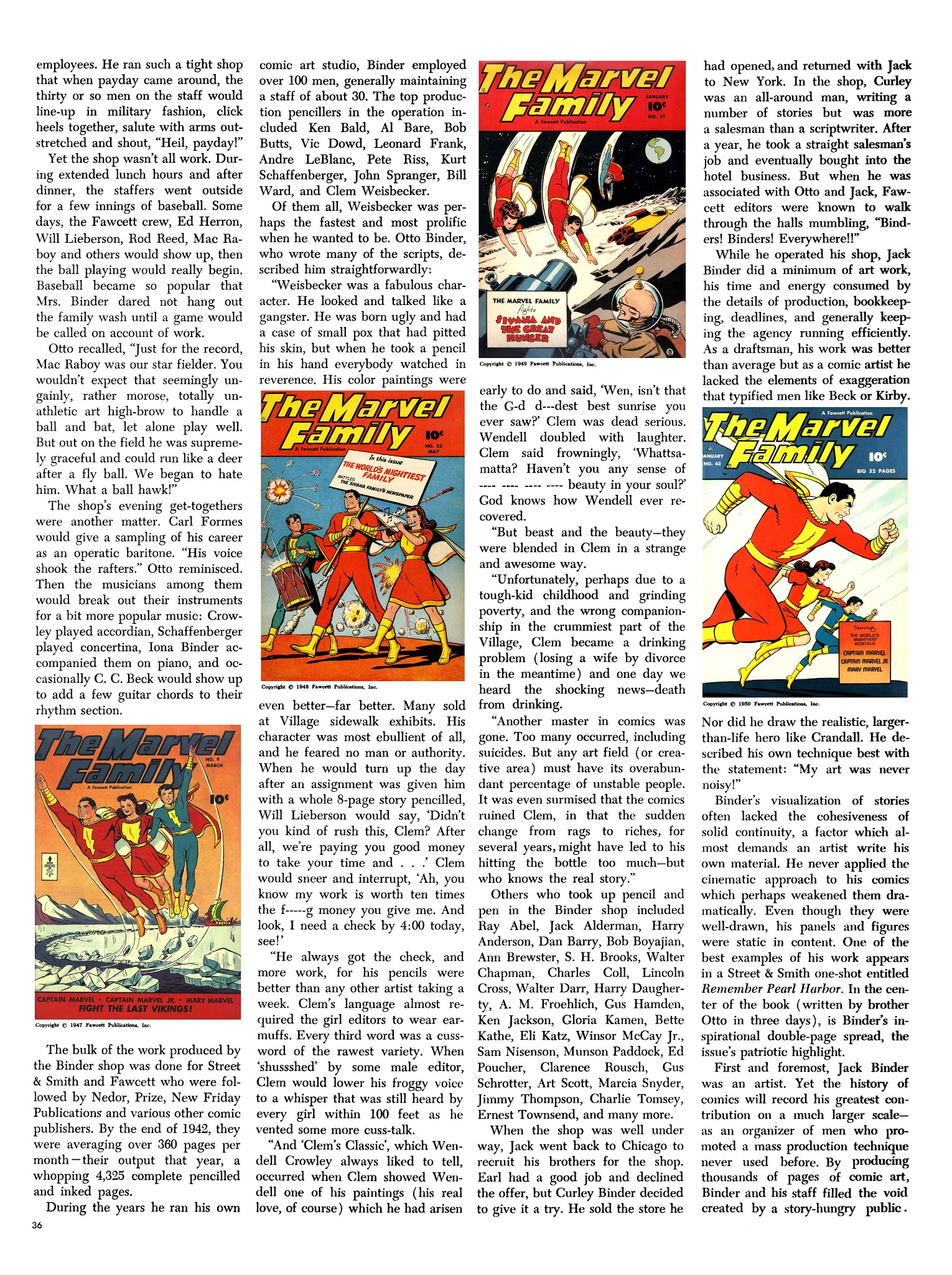 Read online The Steranko History of Comics comic -  Issue # TPB 2 - 37