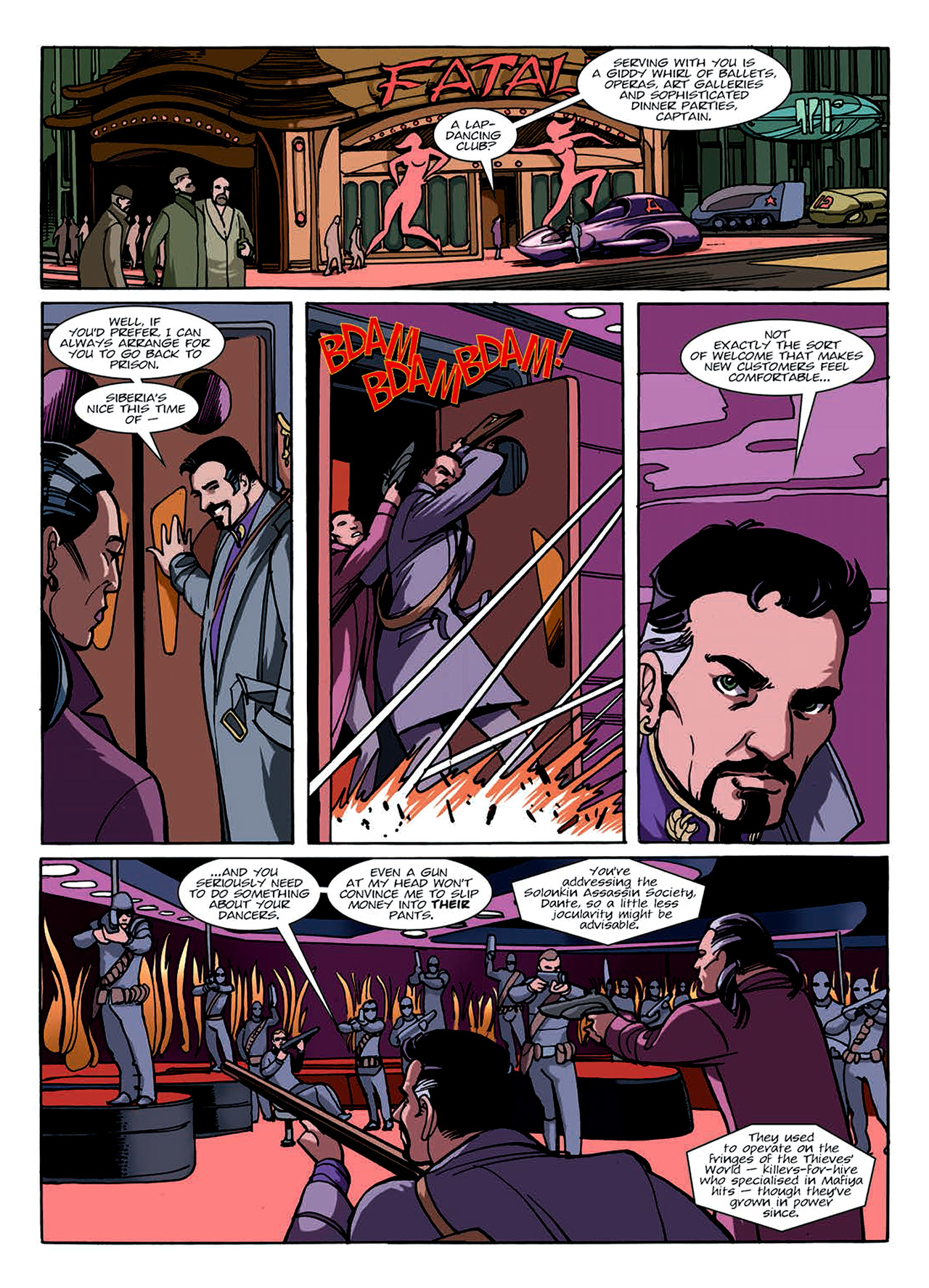 Read online Nikolai Dante comic -  Issue # TPB 8 - 120