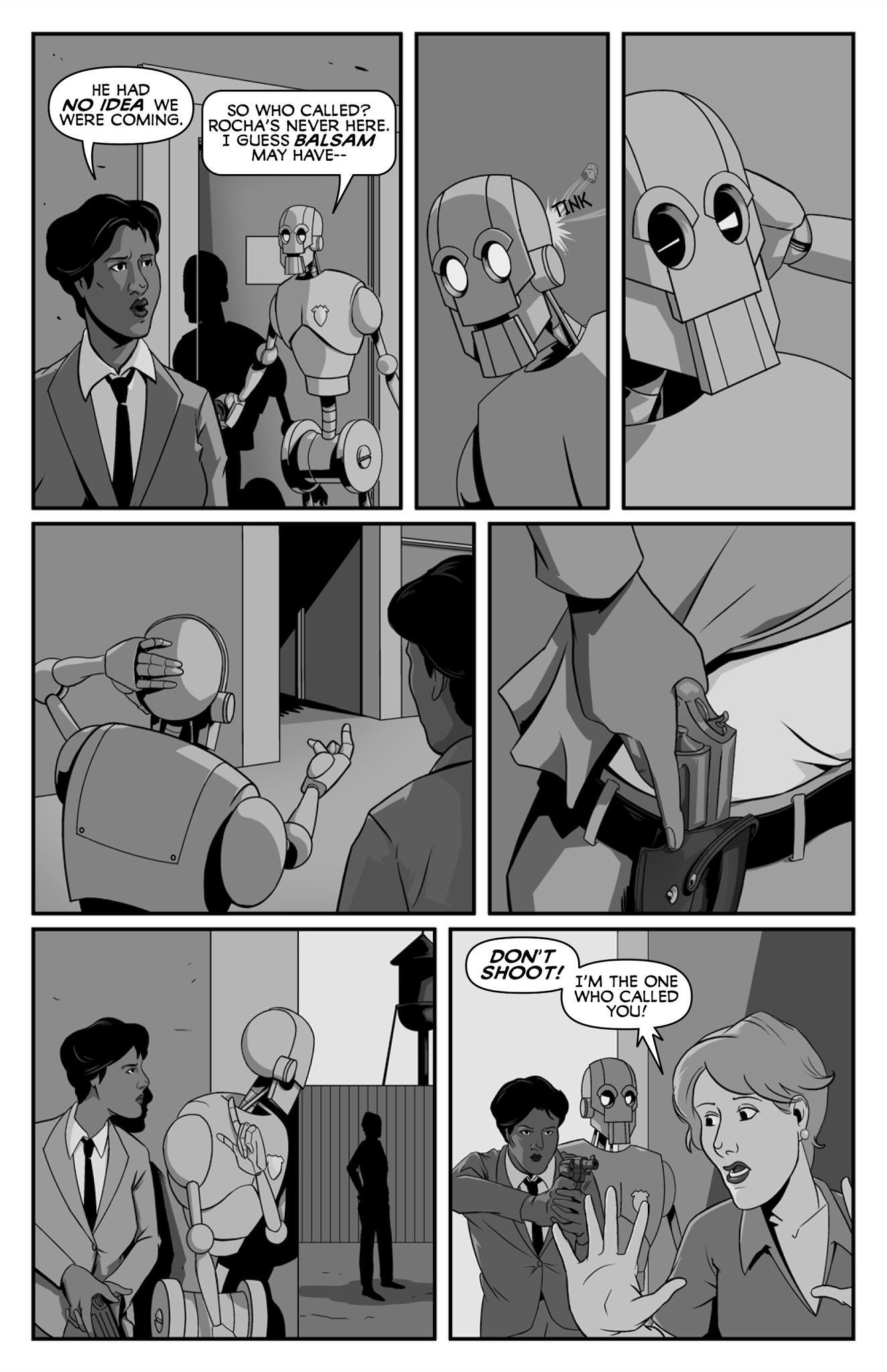 Read online Copernicus Jones: Robot Detective comic -  Issue #8 - 11
