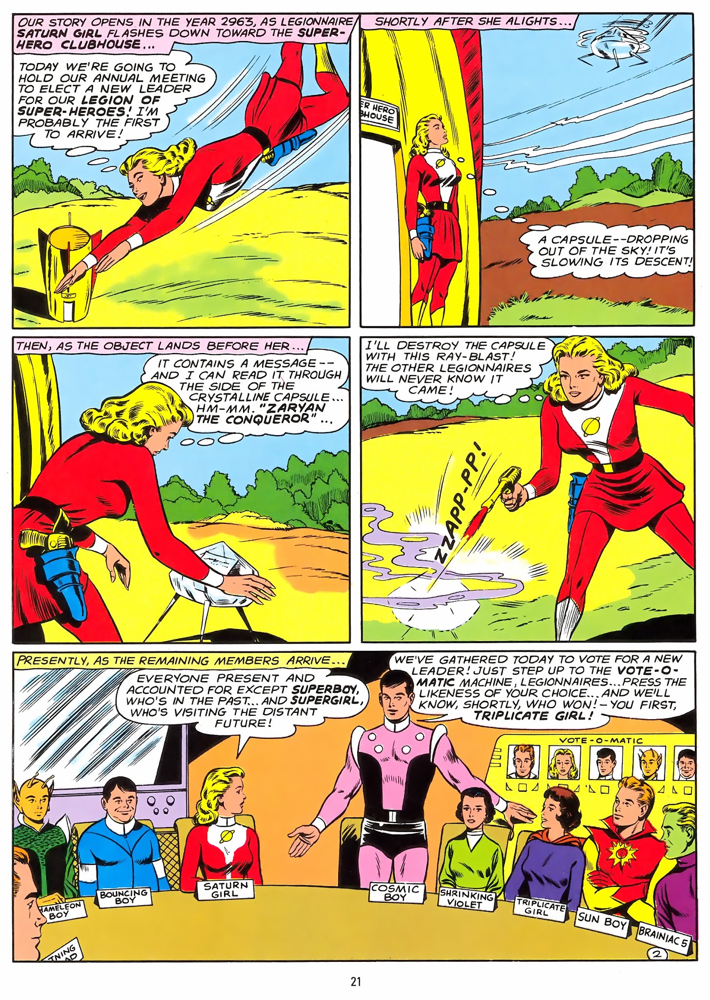 Read online Legion of Super-Heroes: 1,050 Years in the Future comic -  Issue # TPB (Part 1) - 21