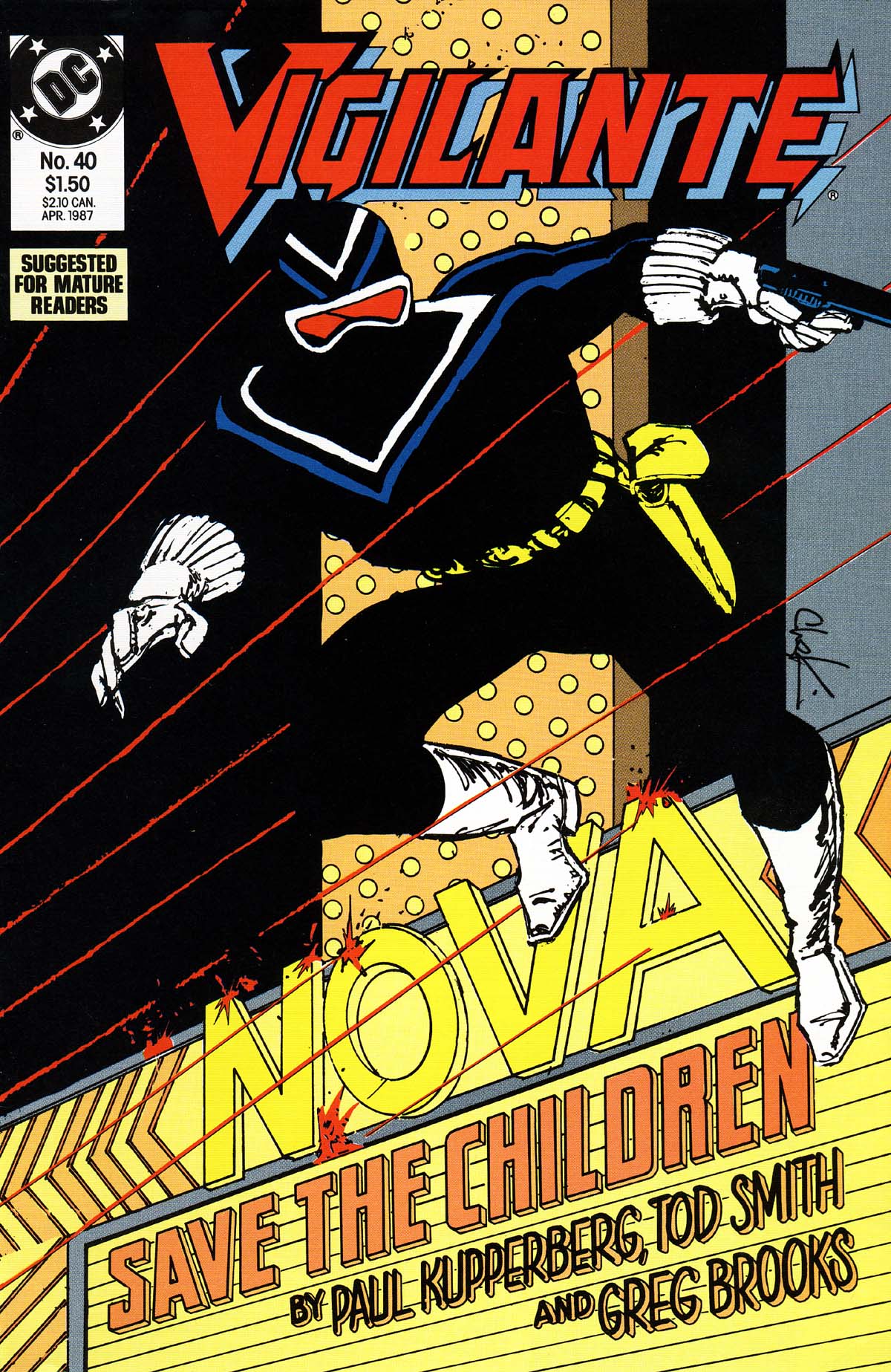 Read online Vigilante (1983) comic -  Issue #40 - 1