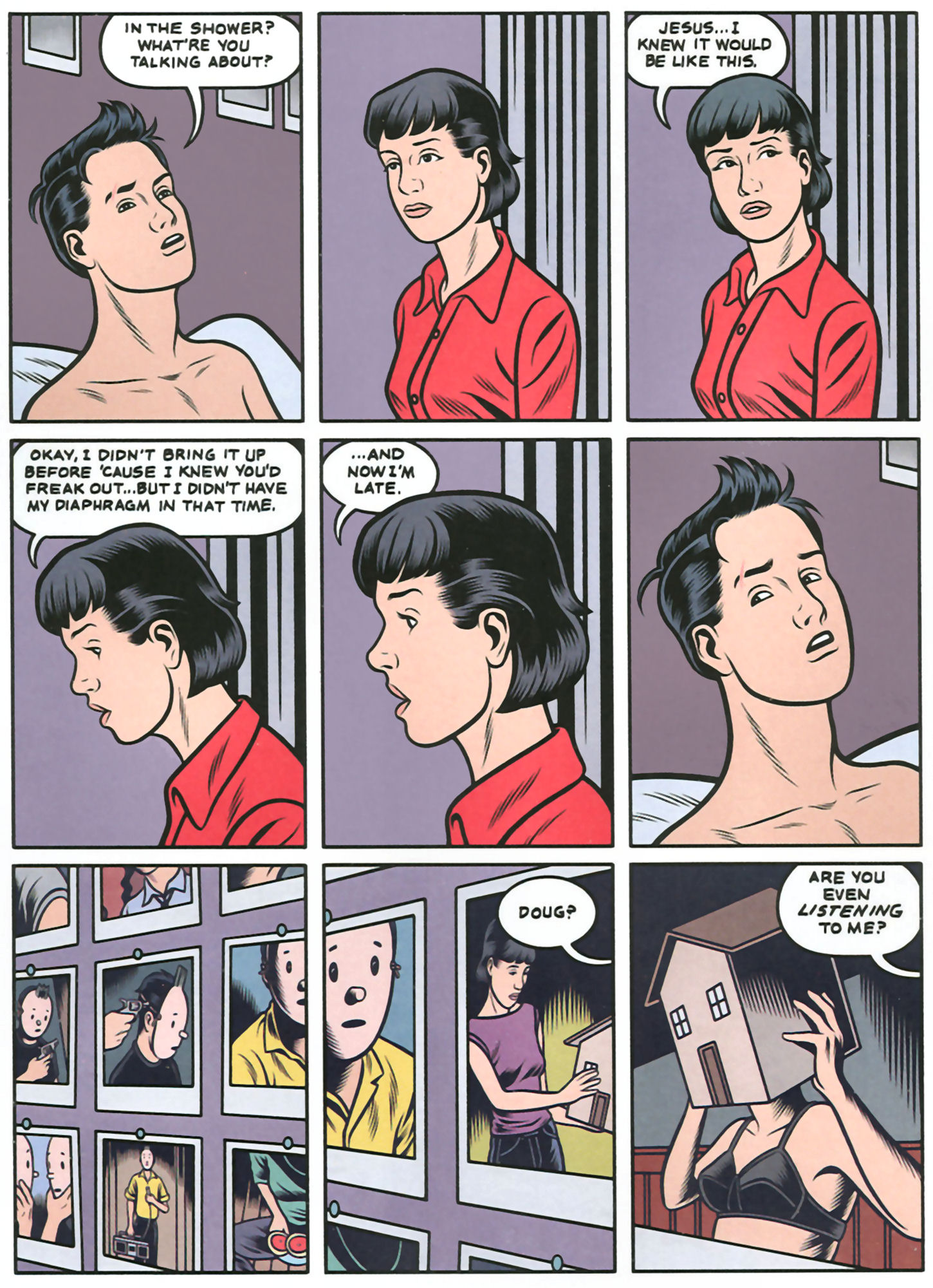 Read online Charles Burns The Hive comic -  Issue # Full - 12