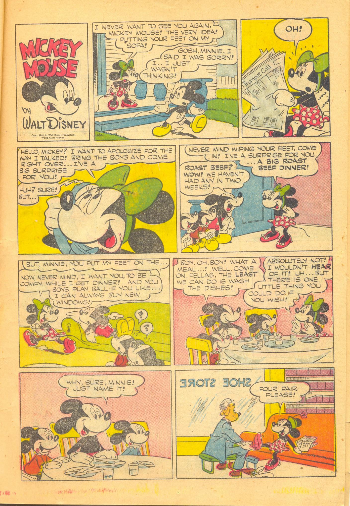 Read online Walt Disney's Comics and Stories comic -  Issue #42 - 21