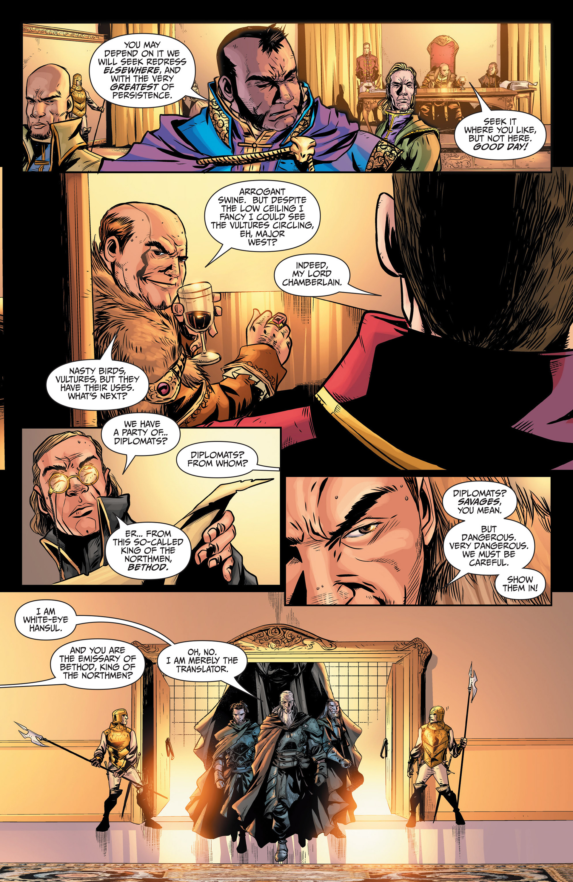 Read online The First Law: The Blade Itself comic -  Issue #4 - 7