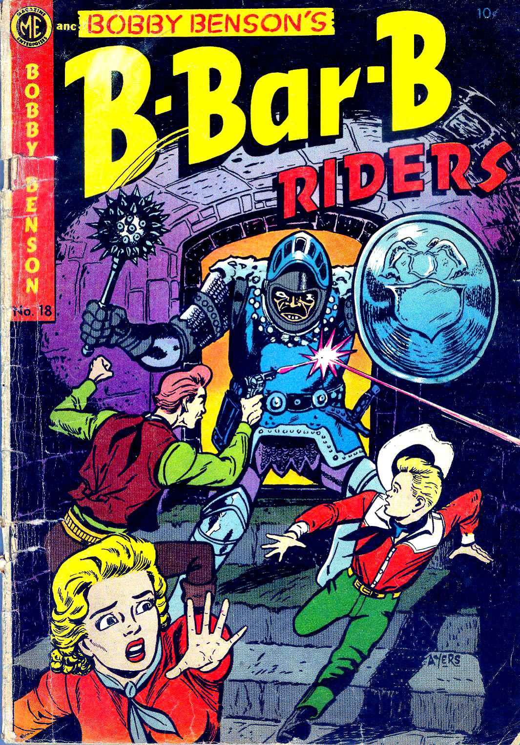 Read online Bobby Benson's B-Bar-B Riders comic -  Issue #18 - 1