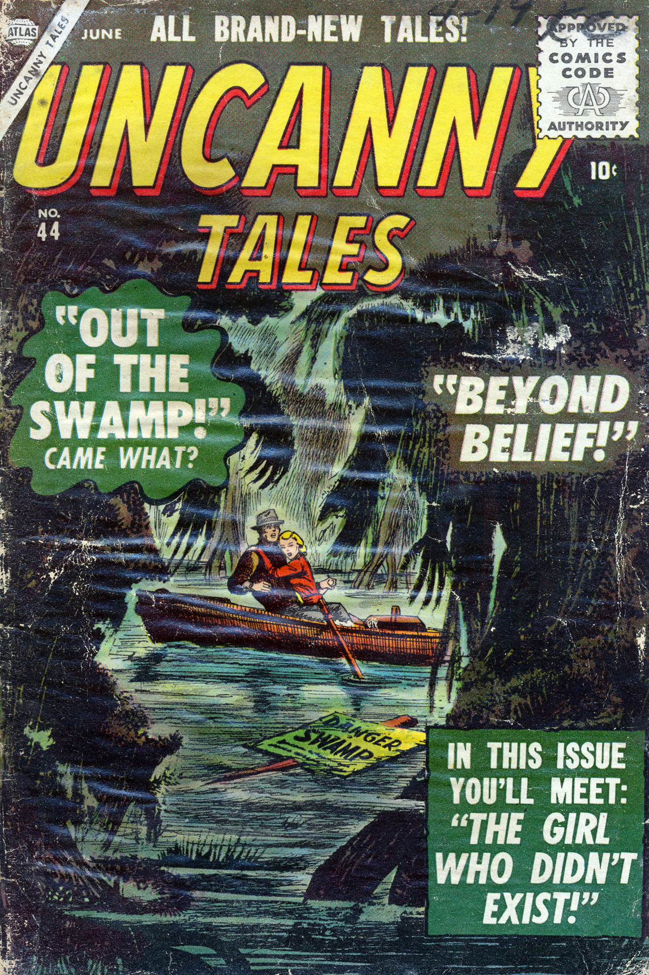 Read online Uncanny Tales comic -  Issue #44 - 1