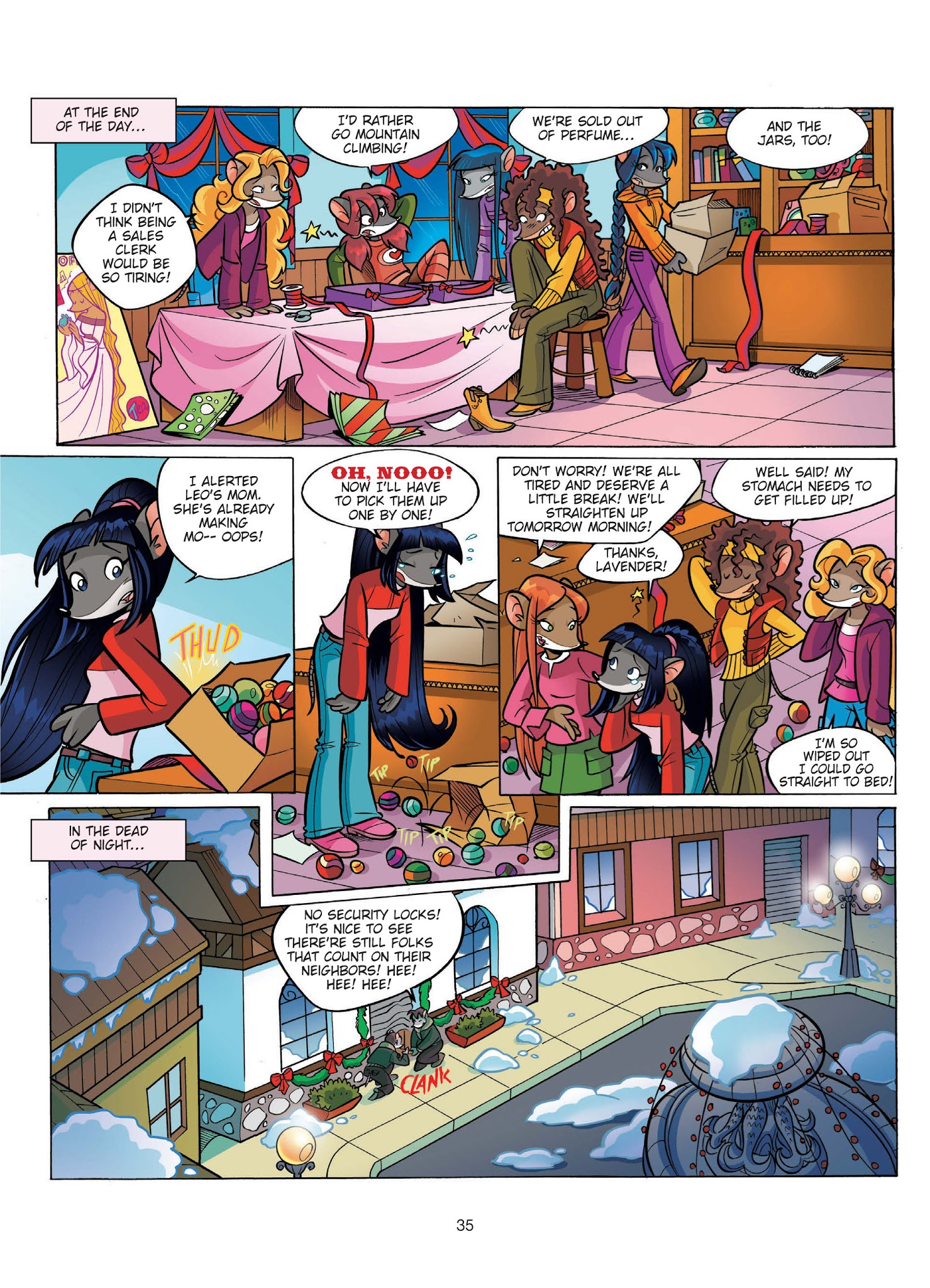 Read online Thea Stilton comic -  Issue # TPB 3 - 36