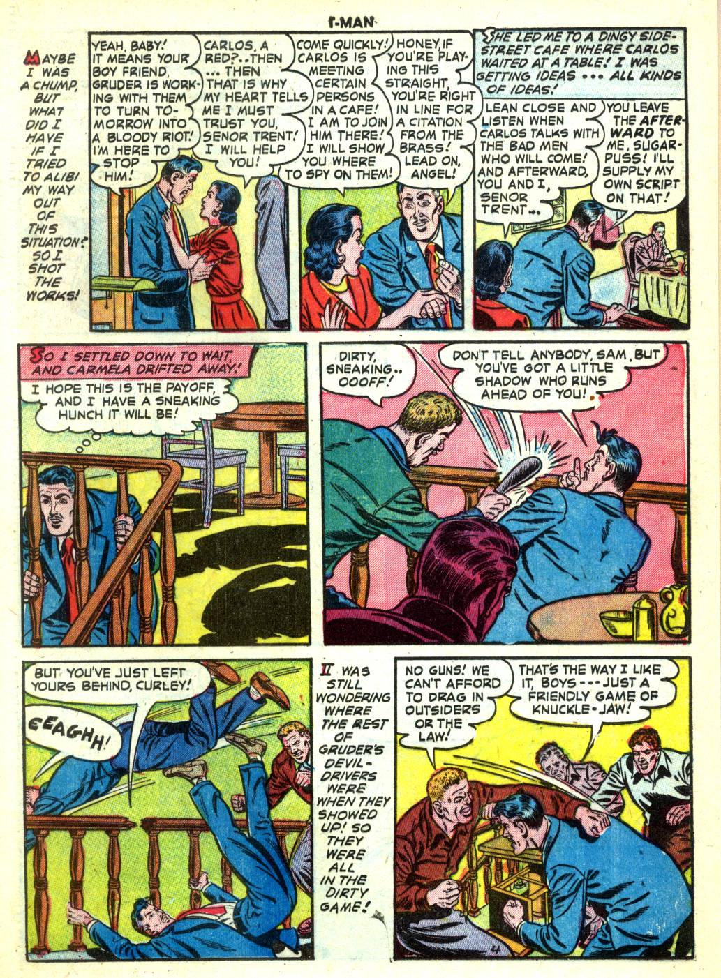 Read online T-Man: World Wide Trouble Shooter comic -  Issue #11 - 21