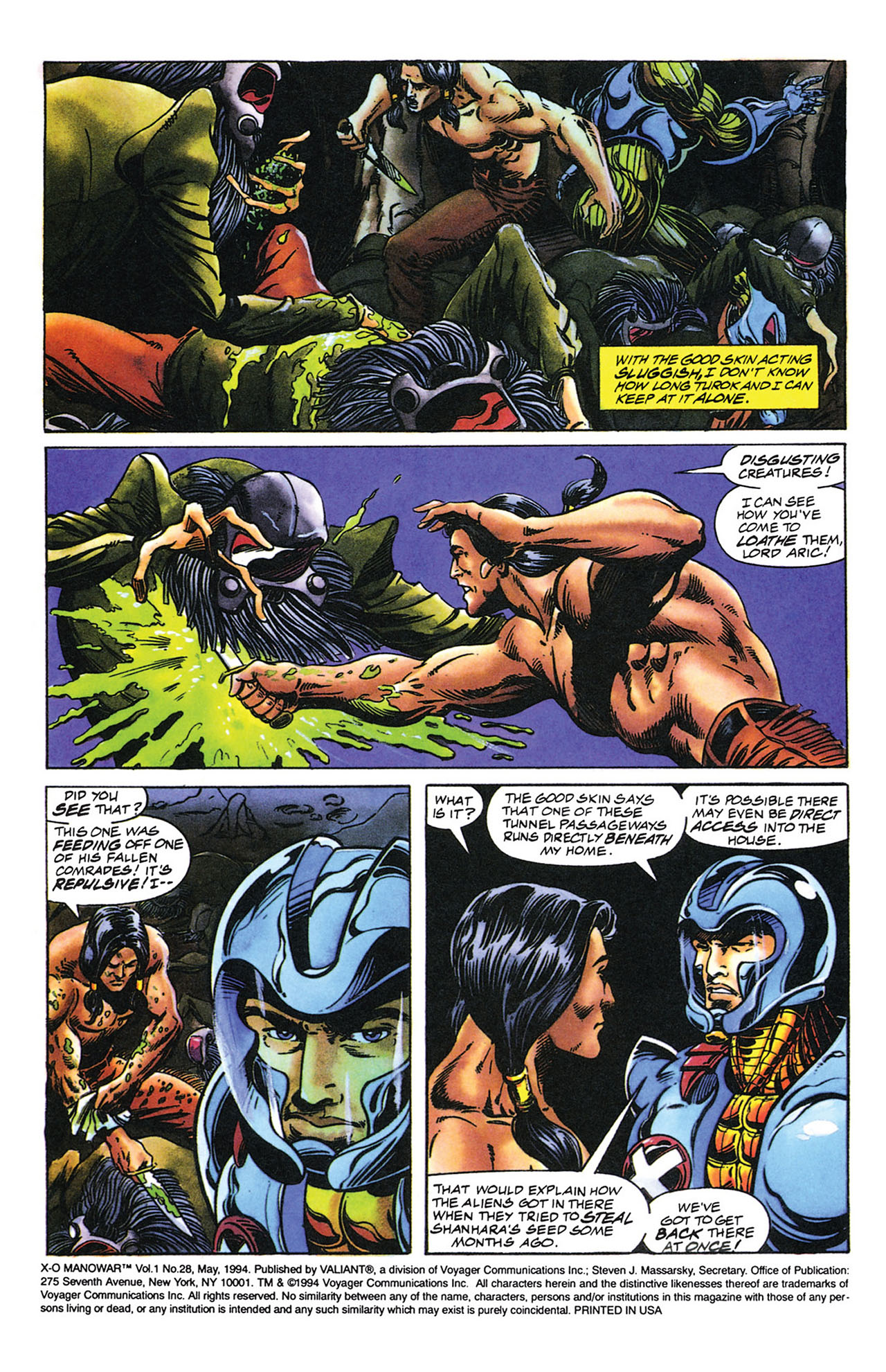 Read online X-O Manowar (1992) comic -  Issue #28 - 3