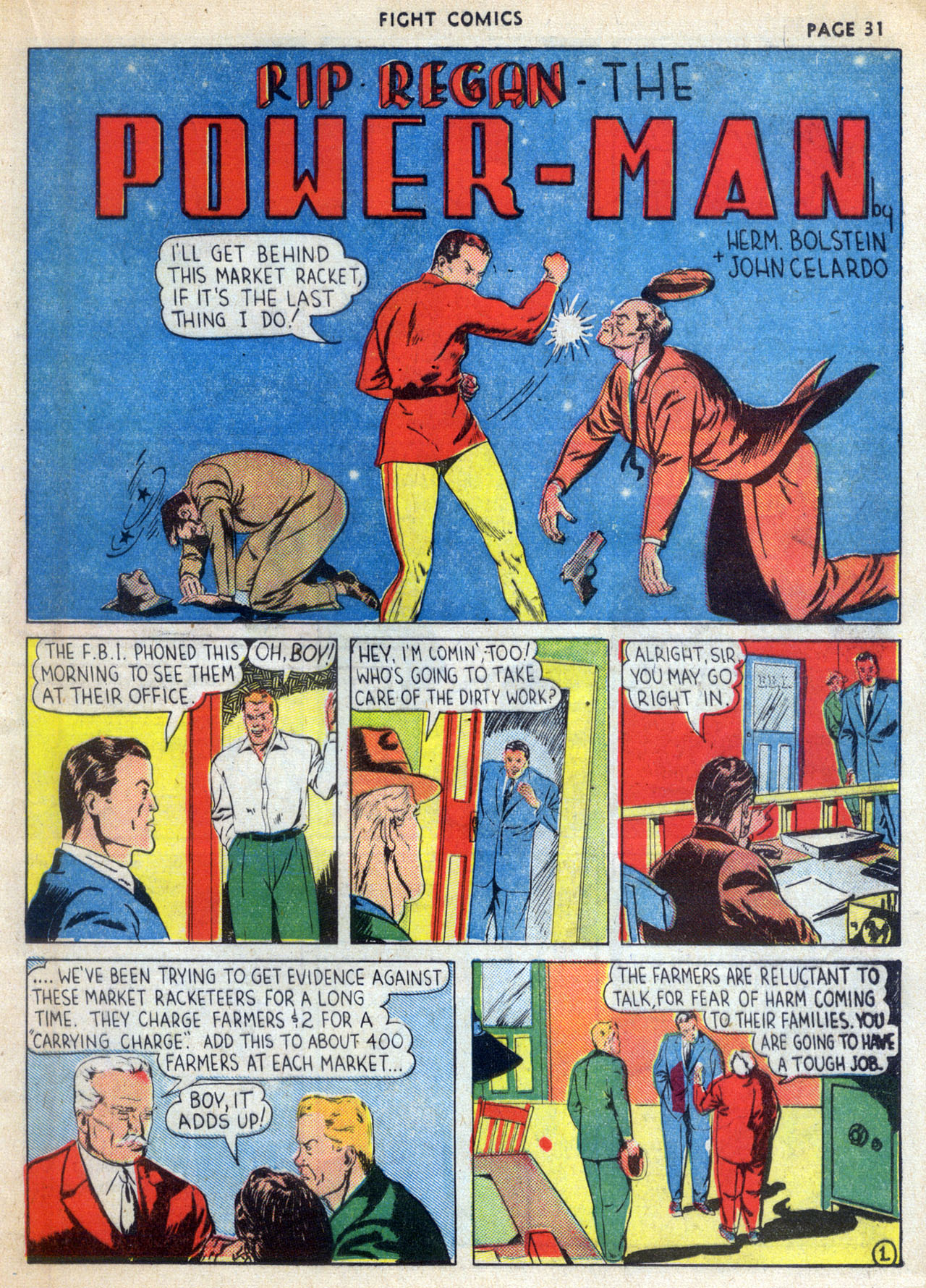 Read online Fight Comics comic -  Issue #4 - 33